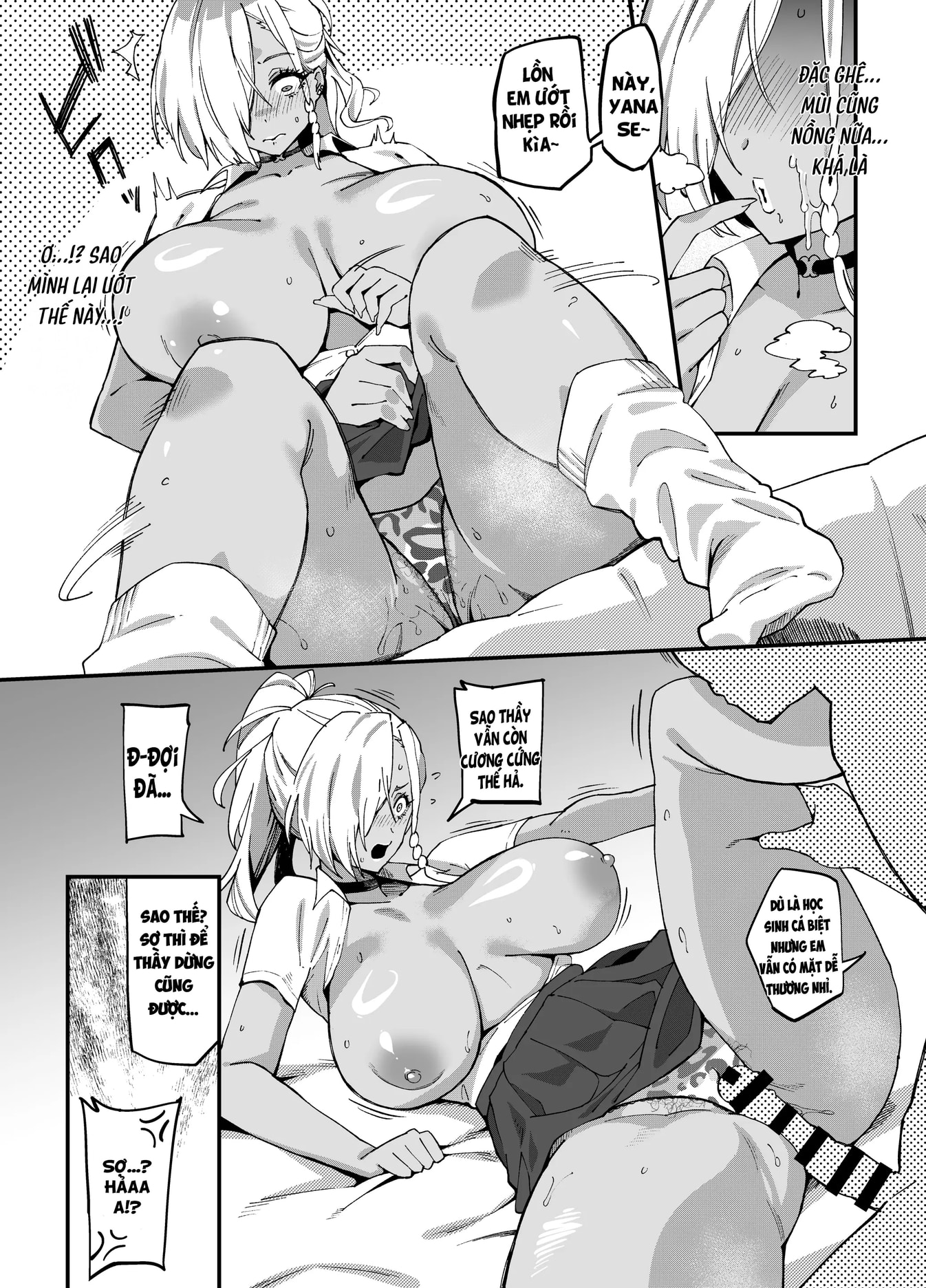 HentaiVN.net - Ảnh 16 - Chỉnh đốn cô nàng Gal to lớn - Chap 1