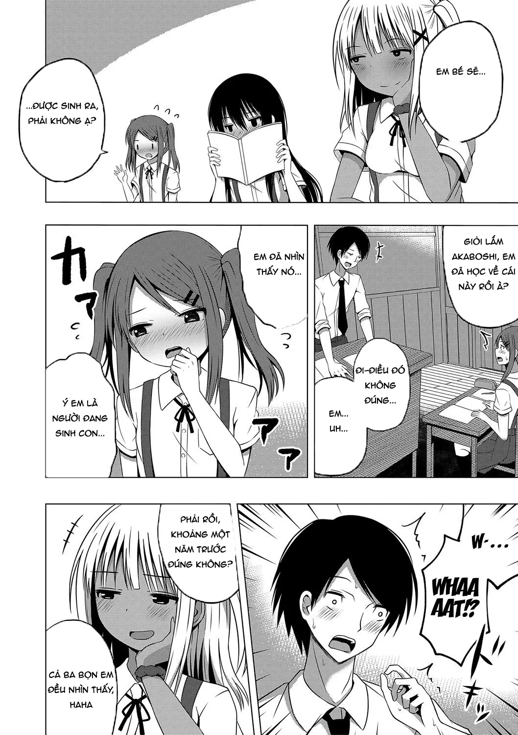 HentaiVN.net - Ảnh 4 - Pregnant Girl. Even Slutty Brats Want to Get Pregnant! - chap 2