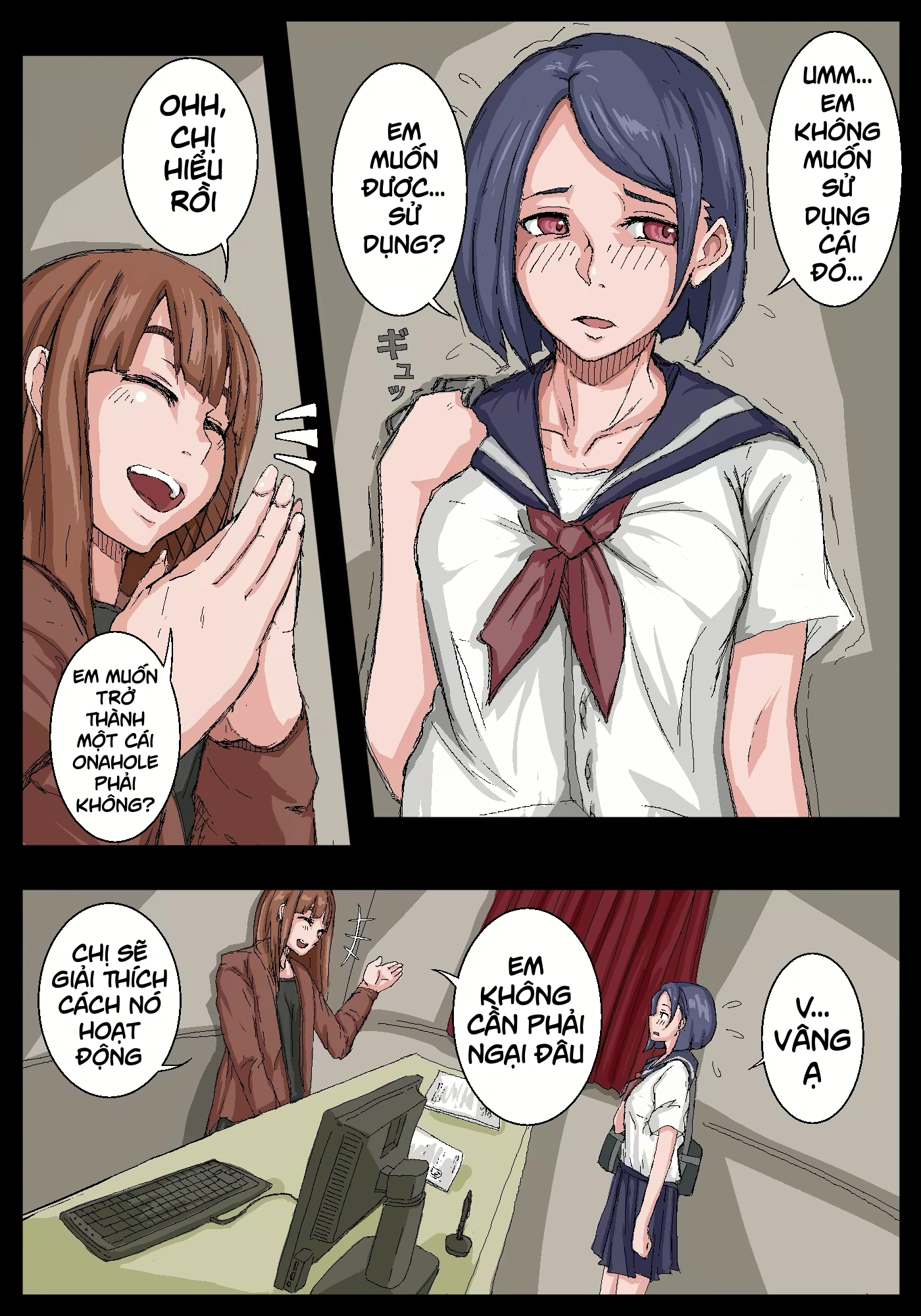 HentaiVN.net - Ảnh 6 - Onahole Senpai. - Phần 1