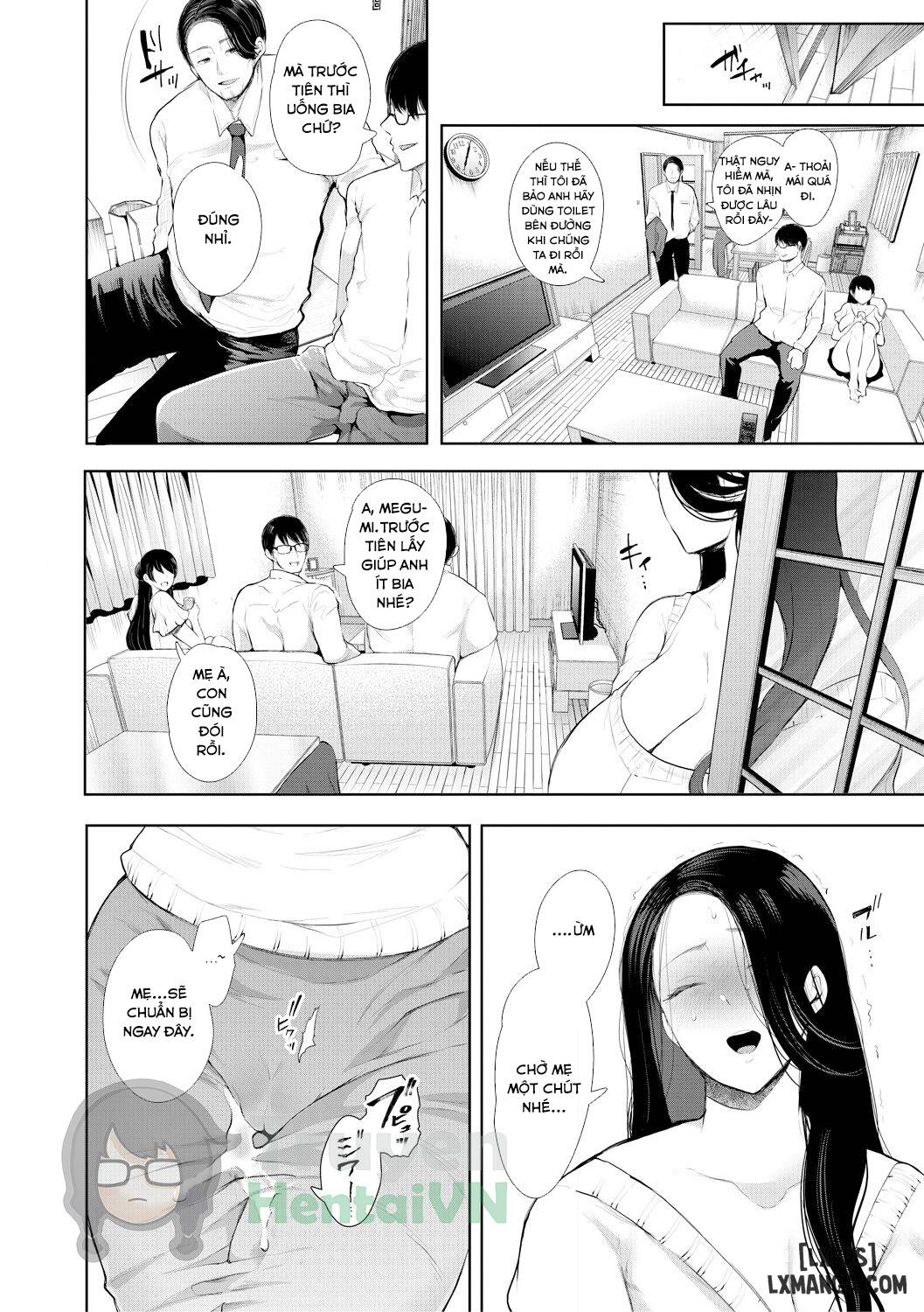 HentaiVN.net - Ảnh 32 - Netorareta Hitozuma - Chương 1