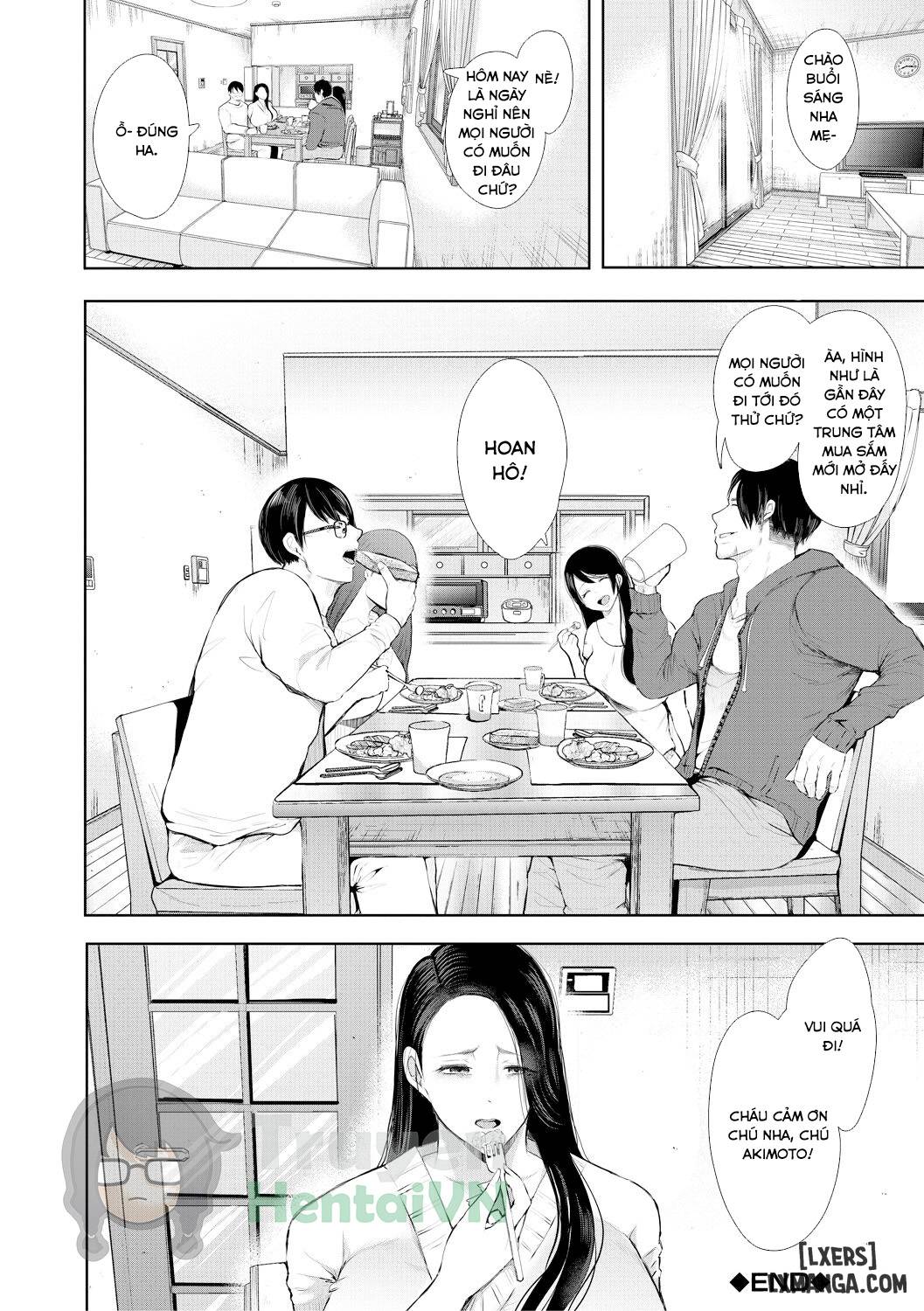 HentaiVN.net - Ảnh 46 - Netorareta Hitozuma - Chương 1