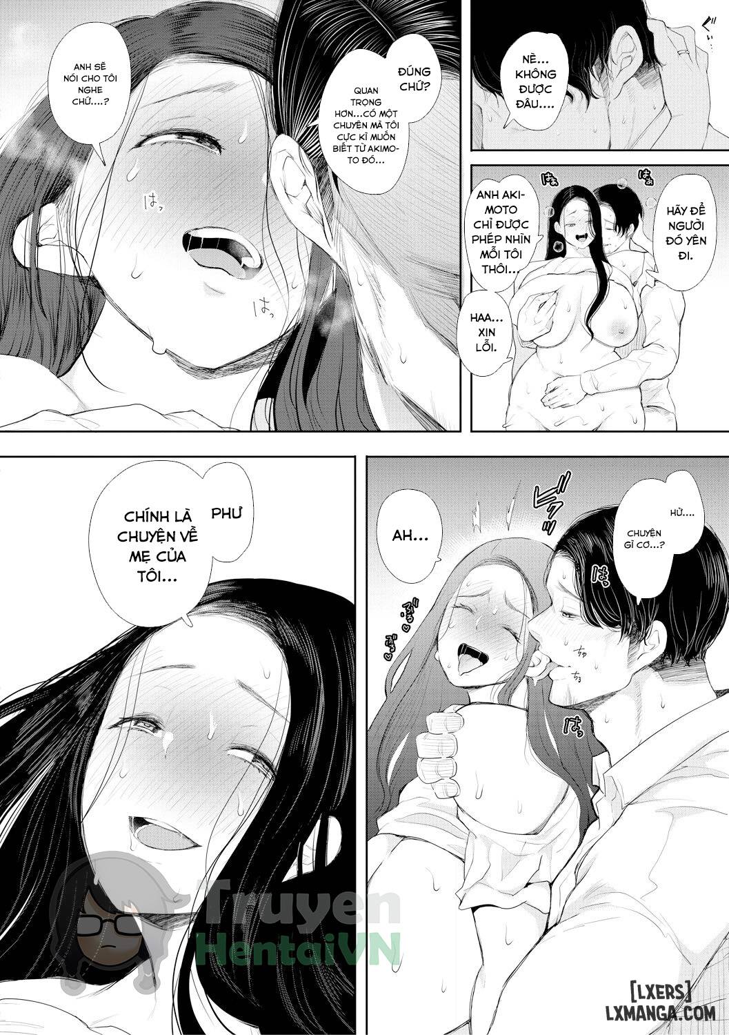 HentaiVN.net - Ảnh 23 - Netorareta Hitozuma - Chương 4