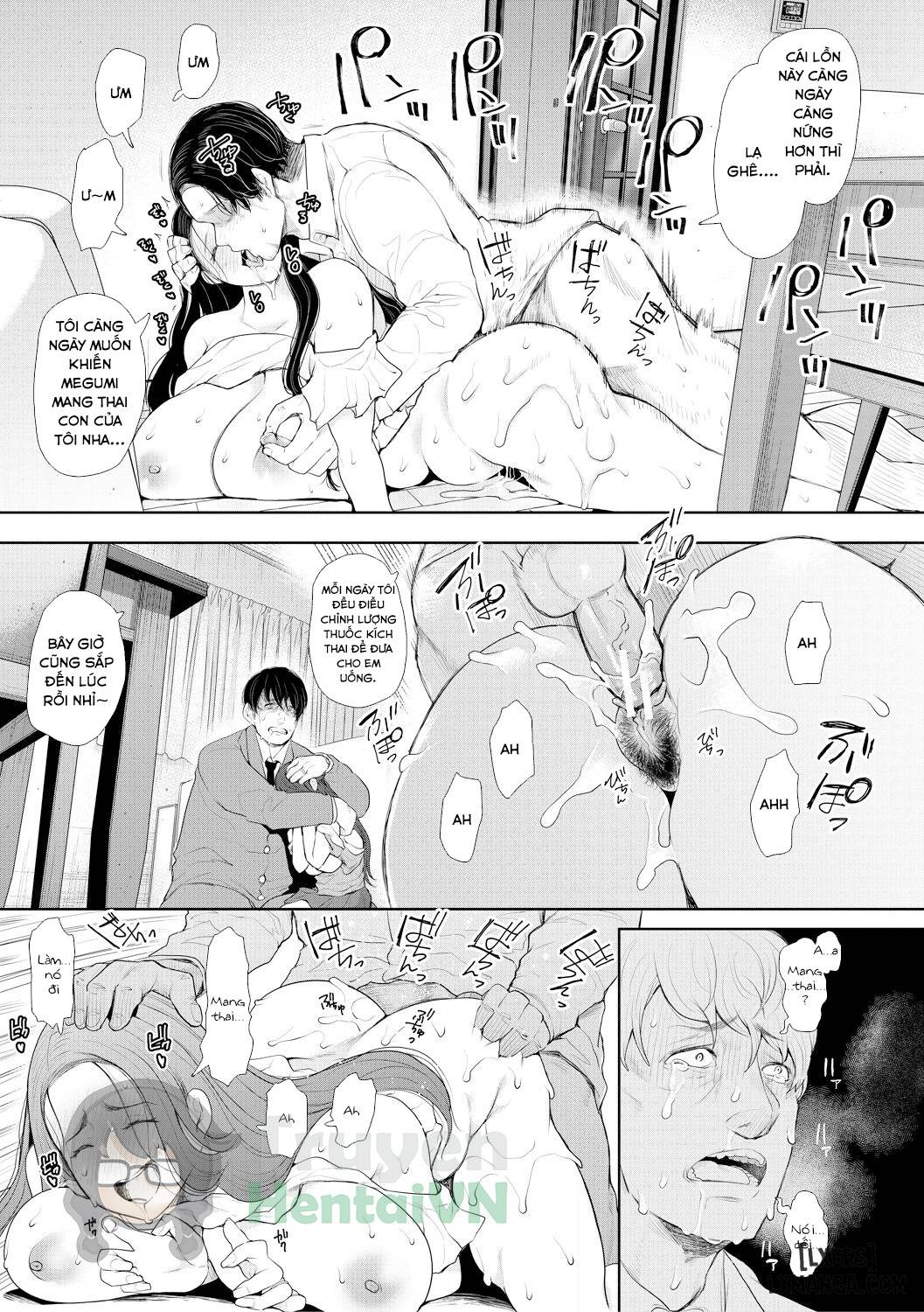 HentaiVN.net - Ảnh 30 - Netorareta Hitozuma - Chương 4
