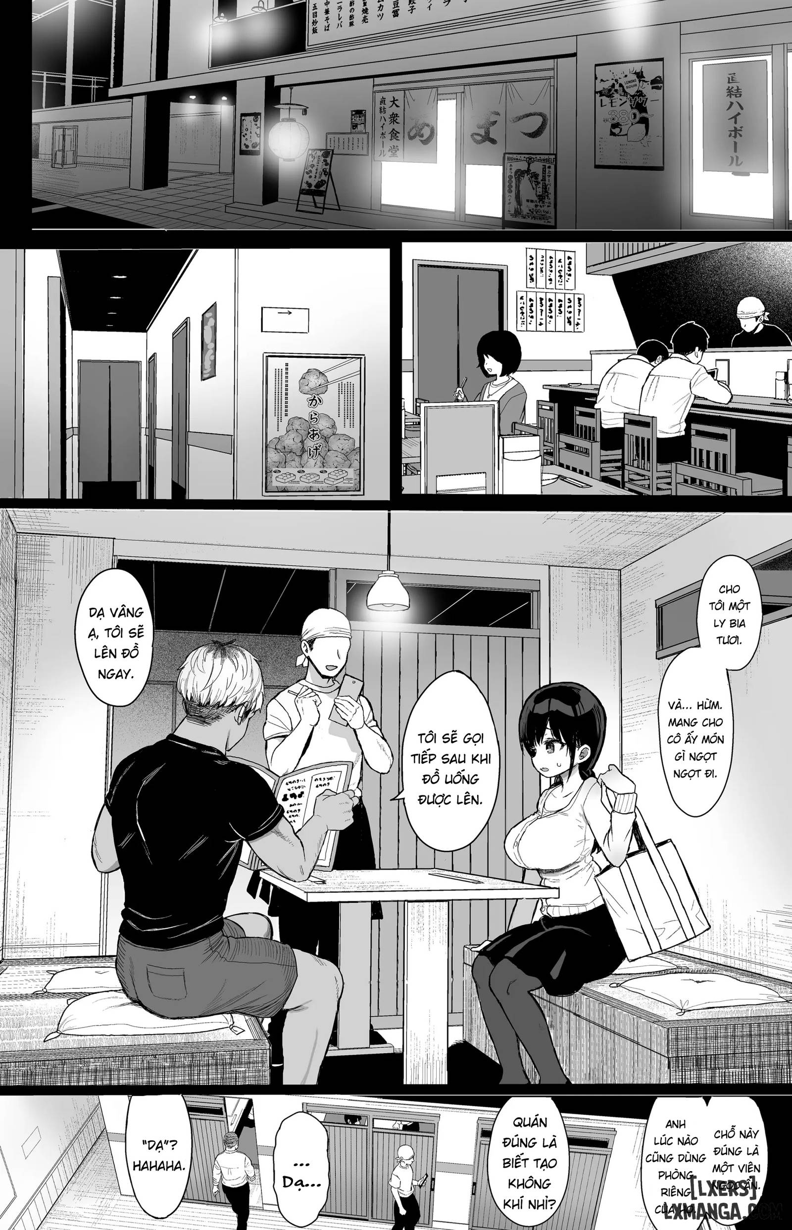 HentaiVN.net - Ảnh 13 - Hikaeme Kanojo wa Kobamenai | The Mild-Mannered Girlfriend Who Can't Resist + Omake - Chap 1.