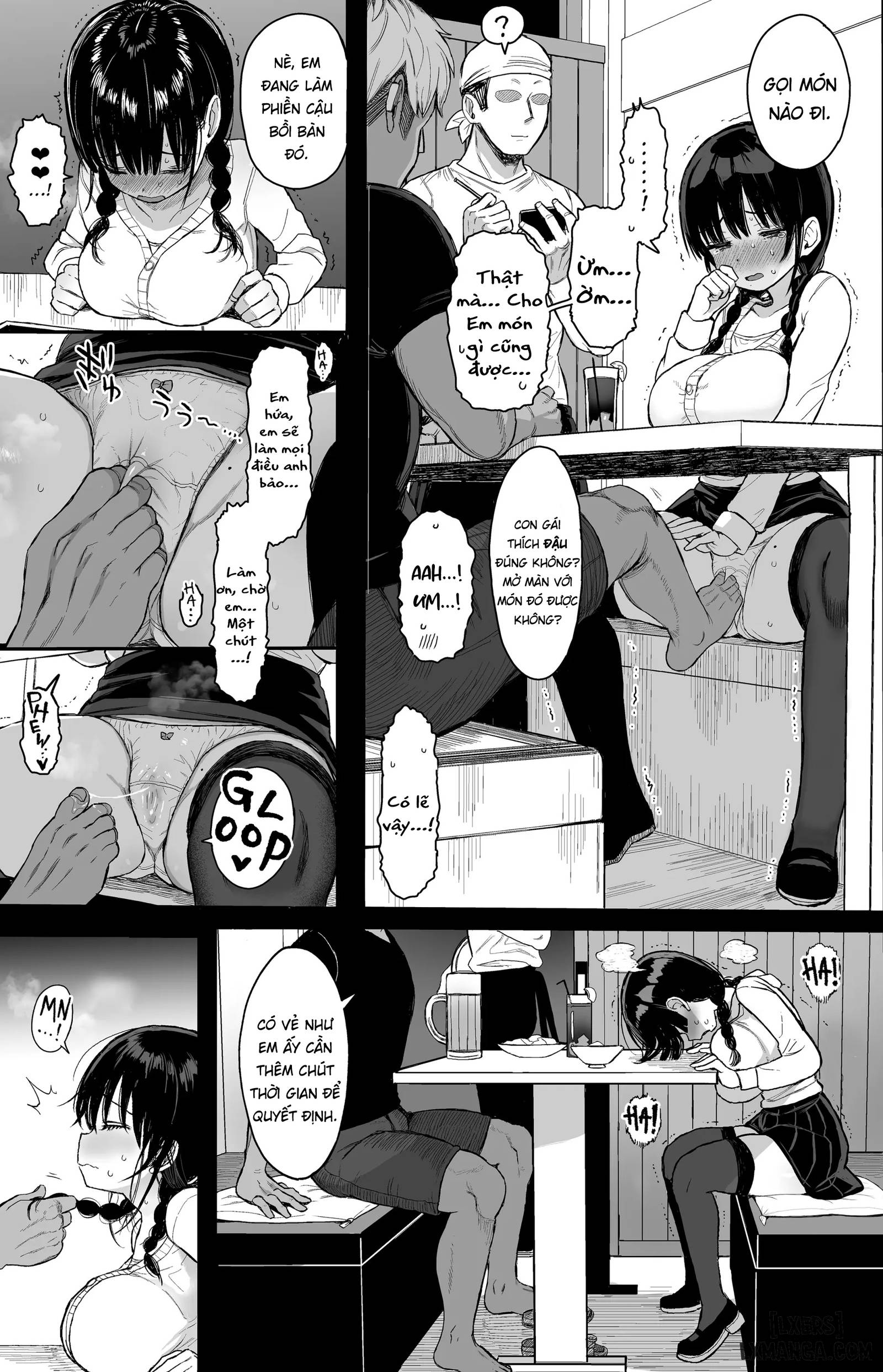 HentaiVN.net - Ảnh 16 - Hikaeme Kanojo wa Kobamenai | The Mild-Mannered Girlfriend Who Can't Resist + Omake - Chap 1.