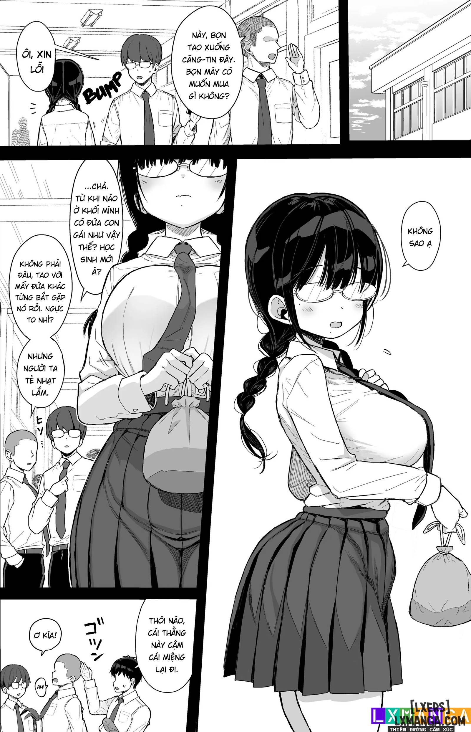 HentaiVN.net - Ảnh 5 - Hikaeme Kanojo wa Kobamenai | The Mild-Mannered Girlfriend Who Can't Resist + Omake - Chap 1.