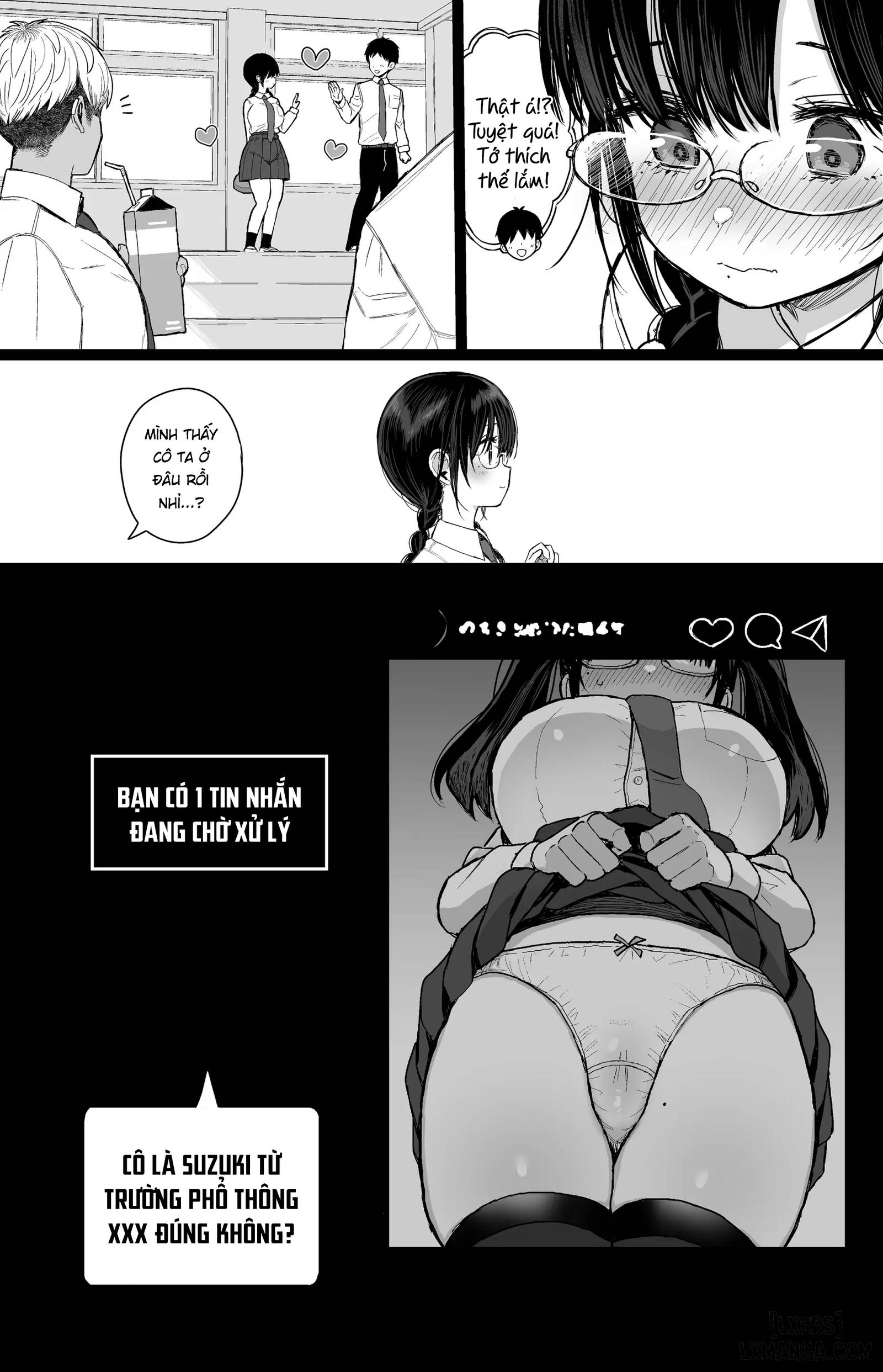 HentaiVN.net - Ảnh 9 - Hikaeme Kanojo wa Kobamenai | The Mild-Mannered Girlfriend Who Can't Resist + Omake - Chap 1.