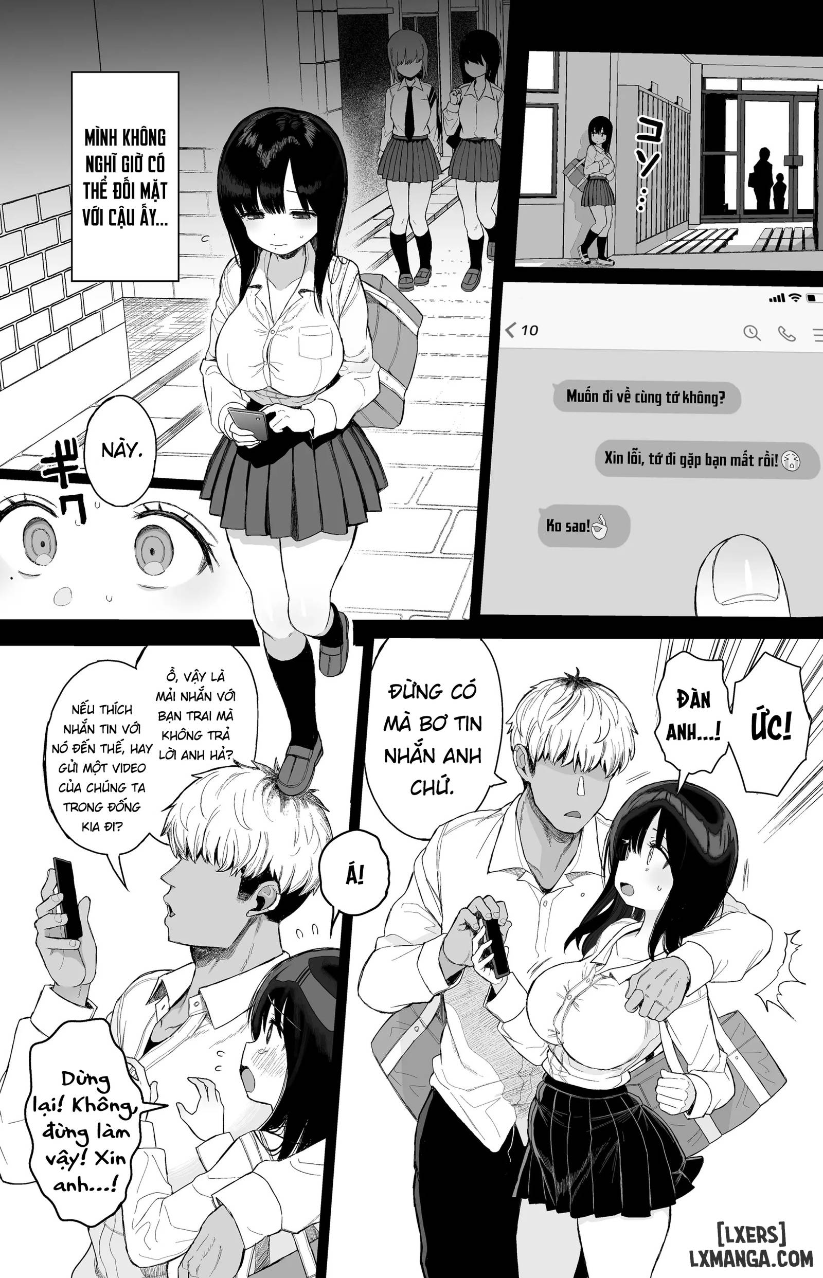 HentaiVN.net - Ảnh 31 - Hikaeme Kanojo wa Kobamenai | The Mild-Mannered Girlfriend Who Can't Resist + Omake - Chap 2.