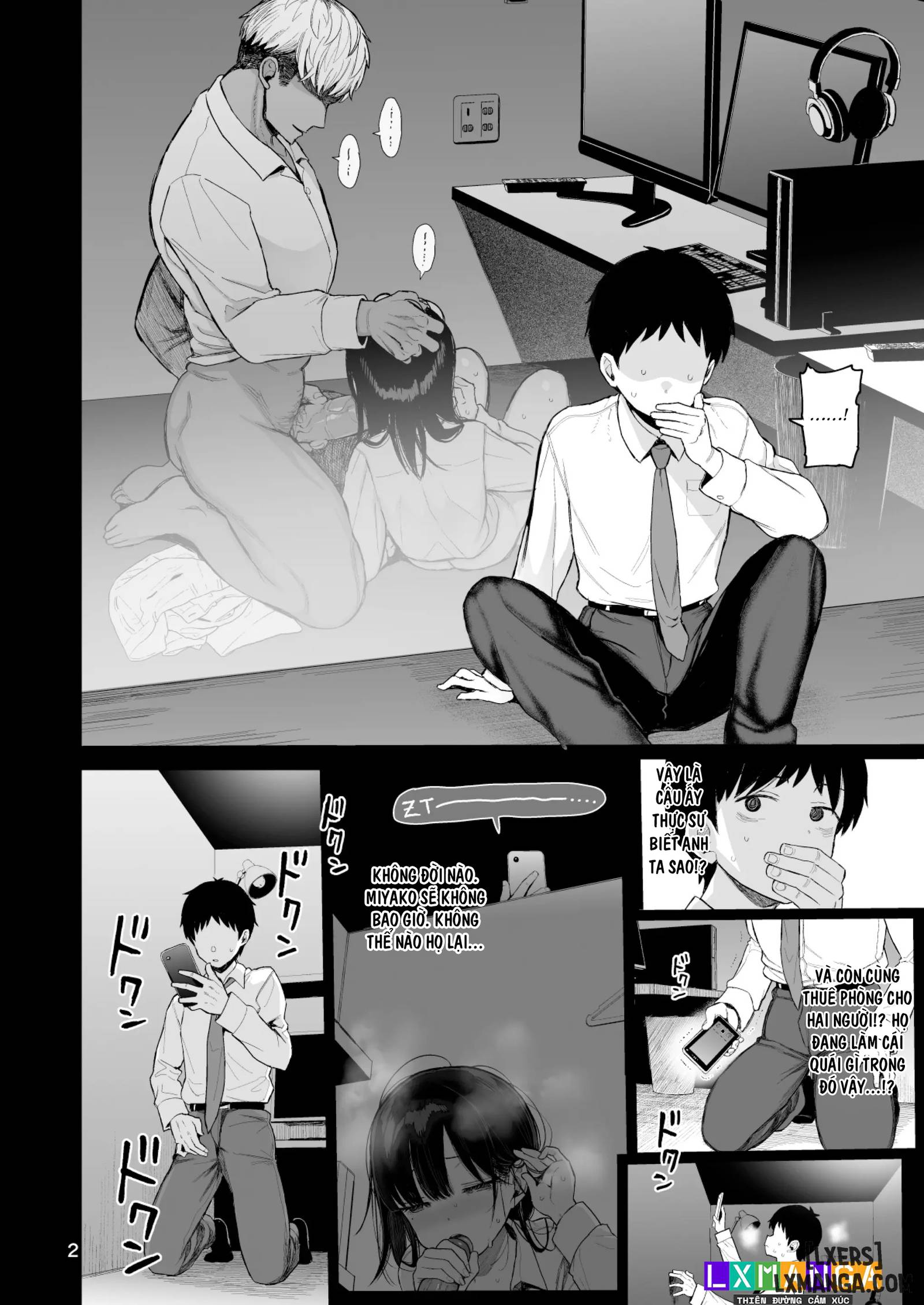 HentaiVN.net - Ảnh 42 - Hikaeme Kanojo wa Kobamenai | The Mild-Mannered Girlfriend Who Can't Resist + Omake - Chap 2.