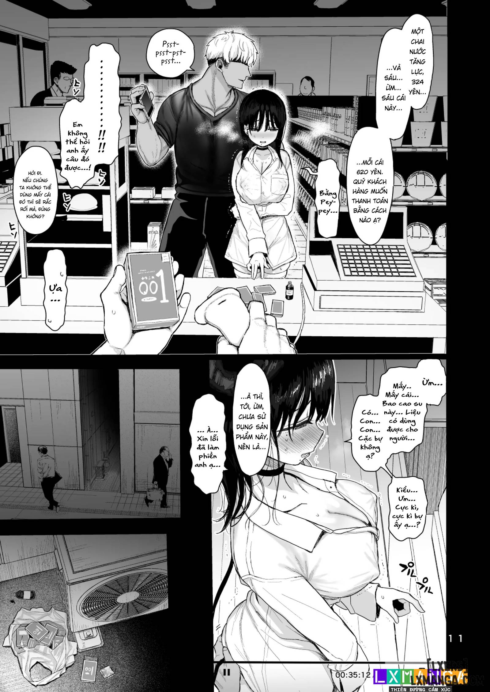 HentaiVN.net - Ảnh 51 - Hikaeme Kanojo wa Kobamenai | The Mild-Mannered Girlfriend Who Can't Resist + Omake - Chap 2.