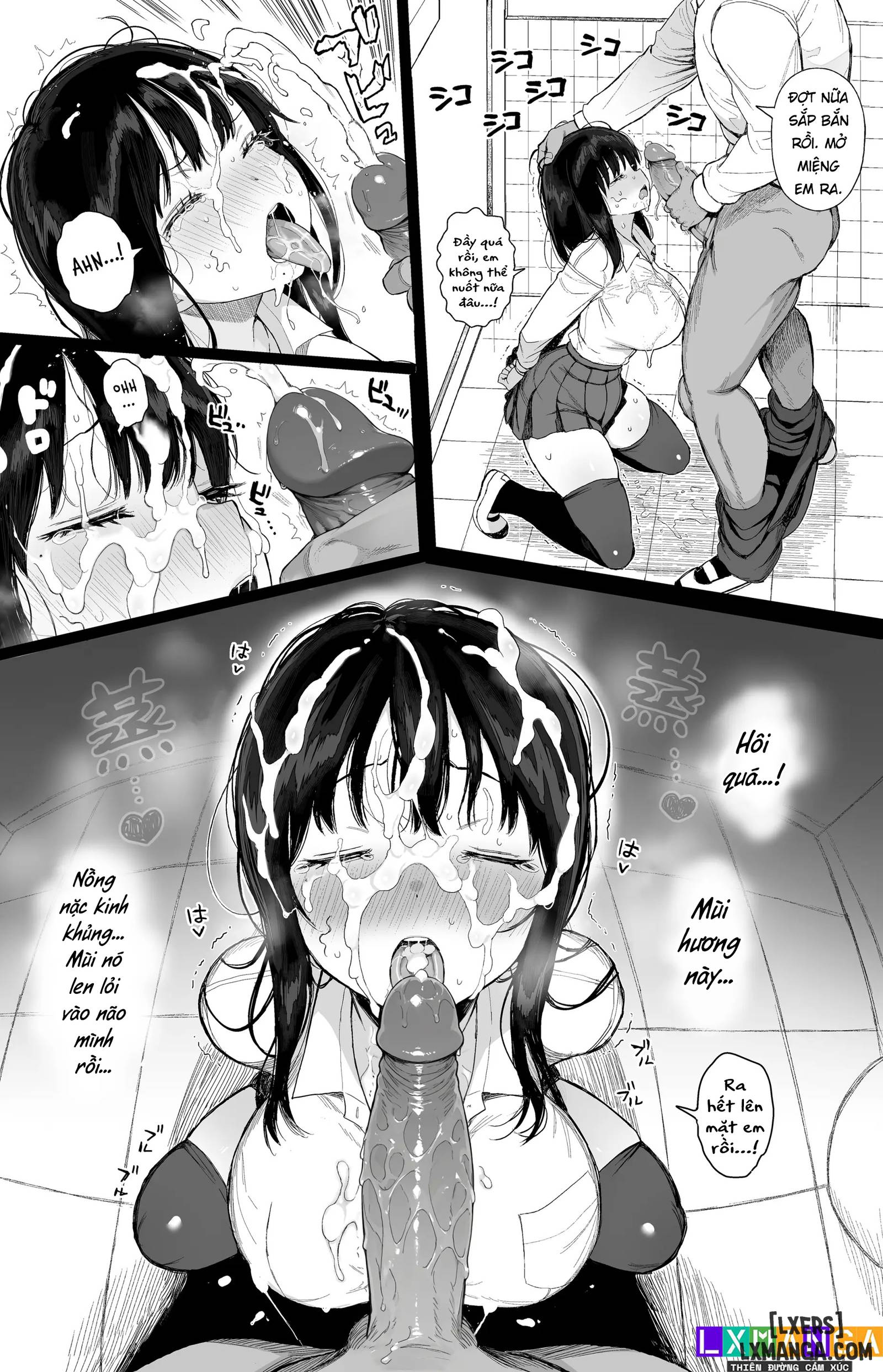 HentaiVN.net - Ảnh 9 - Hikaeme Kanojo wa Kobamenai | The Mild-Mannered Girlfriend Who Can't Resist + Omake - Chap 2.