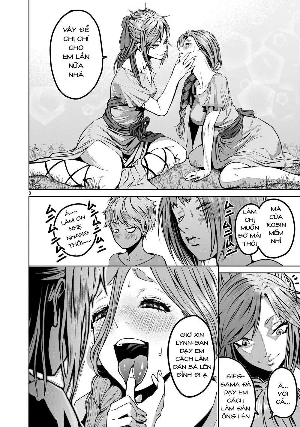 HentaiVN.net - Ảnh 8 - Đấu trường Hoa hồng [Rosengarten Saga; Rozengaten Saga; Rosen Garten Saga] - Chap 1: Khởi đầu ~umwandlung~