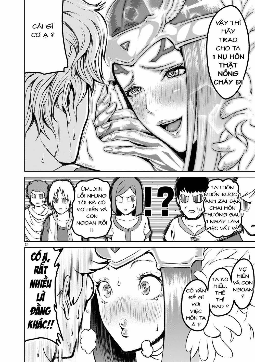 HentaiVN.net - Ảnh 23 - Đấu trường Hoa hồng [Rosengarten Saga; Rozengaten Saga; Rosen Garten Saga] - Chap 2: Yêu quý ~Lilie und Rose~