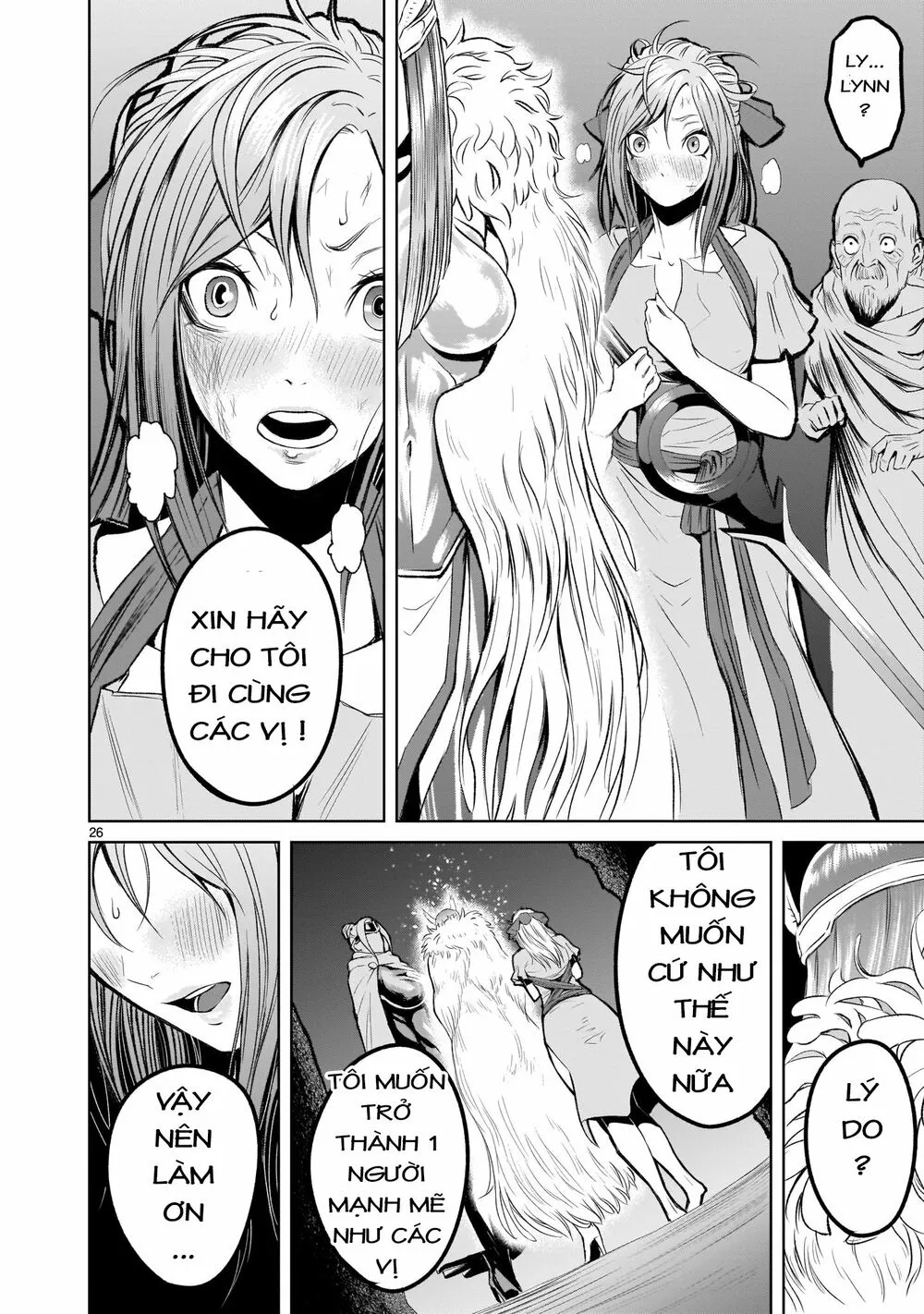 HentaiVN.net - Ảnh 25 - Đấu trường Hoa hồng [Rosengarten Saga; Rozengaten Saga; Rosen Garten Saga] - Chap 2: Yêu quý ~Lilie und Rose~