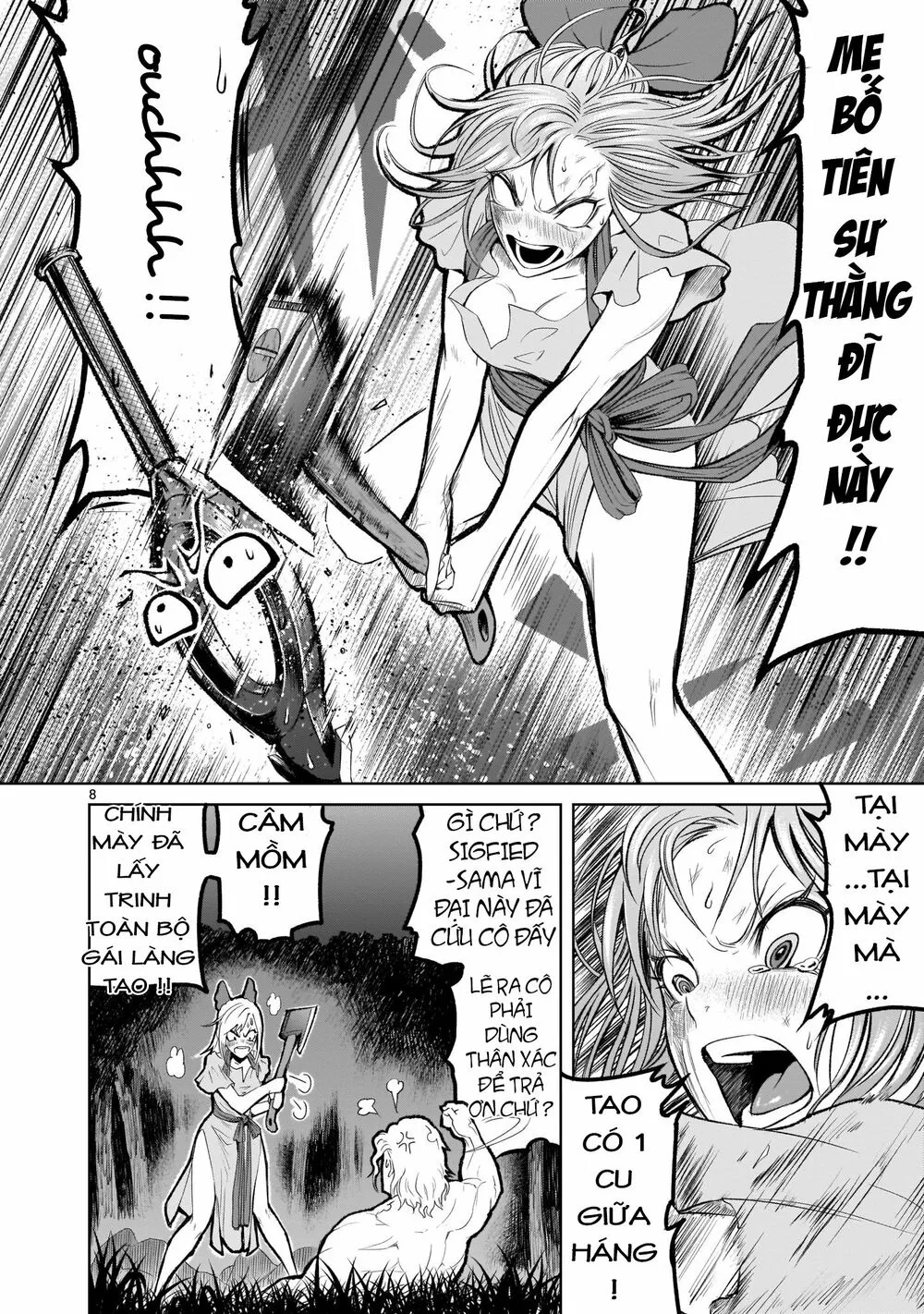 HentaiVN.net - Ảnh 8 - Đấu trường Hoa hồng [Rosengarten Saga; Rozengaten Saga; Rosen Garten Saga] - Chap 2: Yêu quý ~Lilie und Rose~