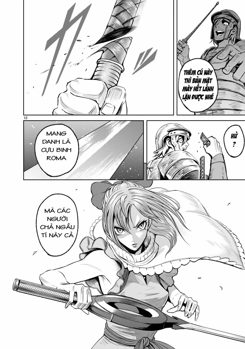 HentaiVN.net - Ảnh 12 - Đấu trường Hoa hồng [Rosengarten Saga; Rozengaten Saga; Rosen Garten Saga] - Chap 3: Gặp gỡ ~Imagin_rer Partner~