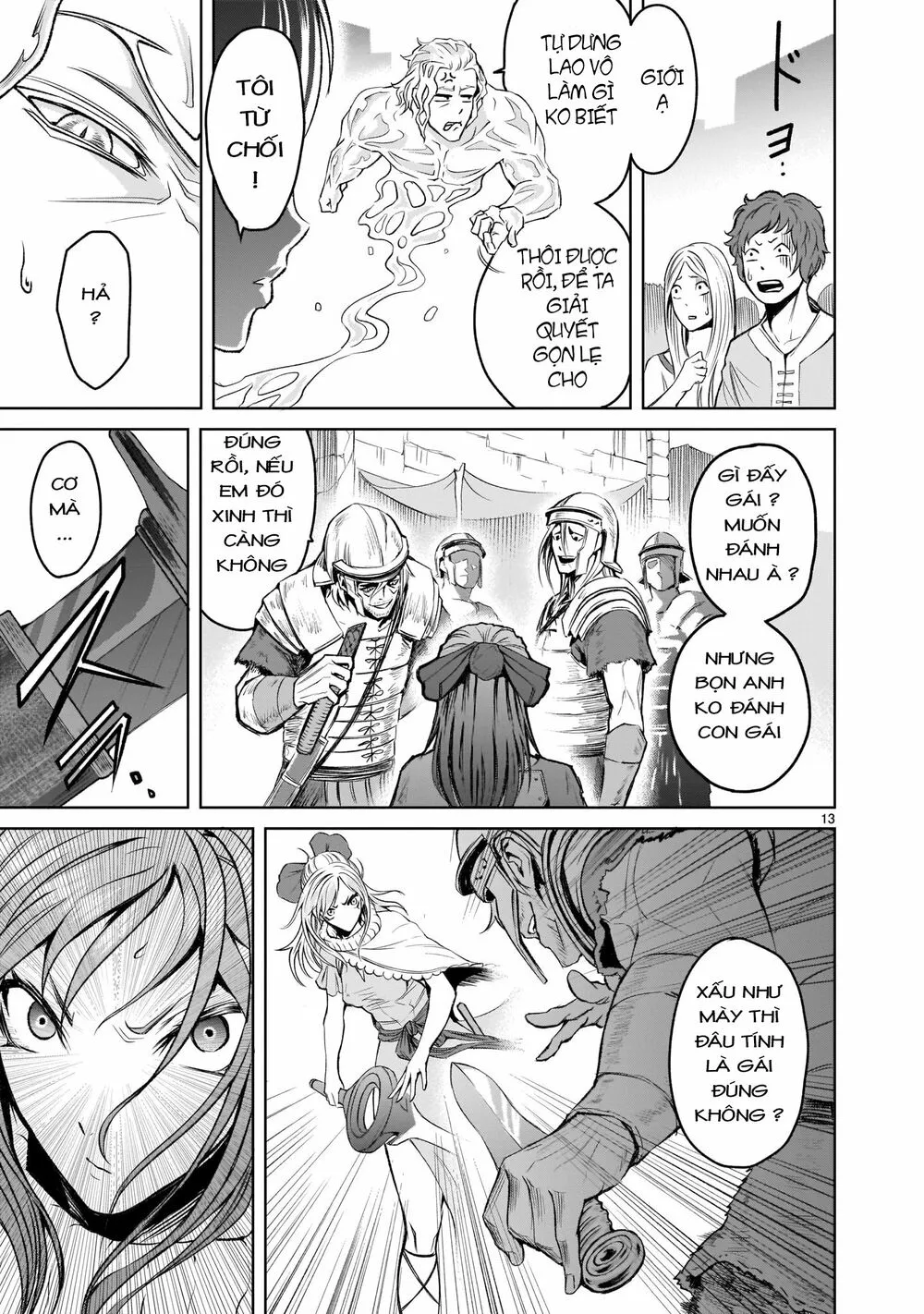 HentaiVN.net - Ảnh 13 - Đấu trường Hoa hồng [Rosengarten Saga; Rozengaten Saga; Rosen Garten Saga] - Chap 3: Gặp gỡ ~Imagin_rer Partner~