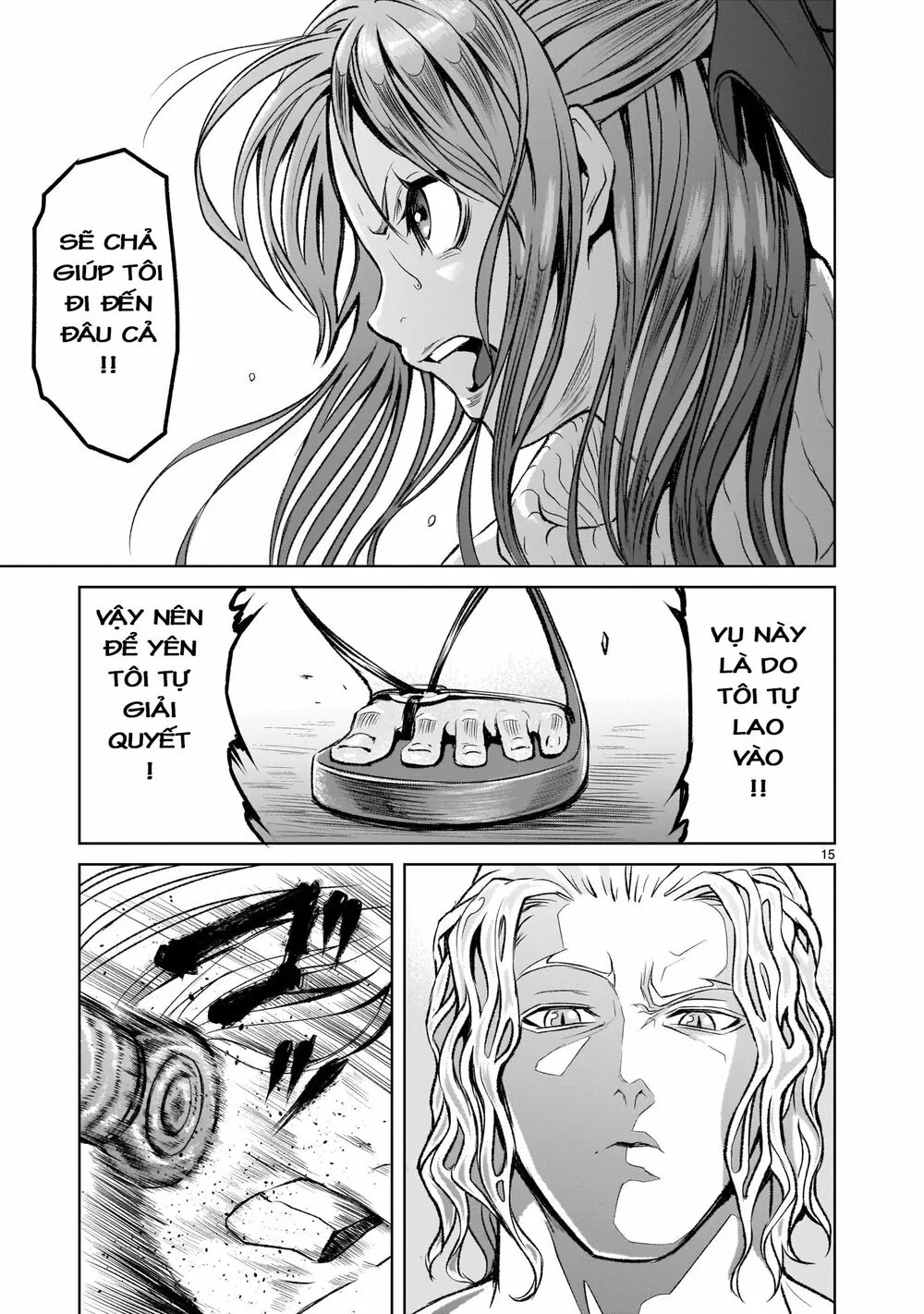 HentaiVN.net - Ảnh 15 - Đấu trường Hoa hồng [Rosengarten Saga; Rozengaten Saga; Rosen Garten Saga] - Chap 3: Gặp gỡ ~Imagin_rer Partner~
