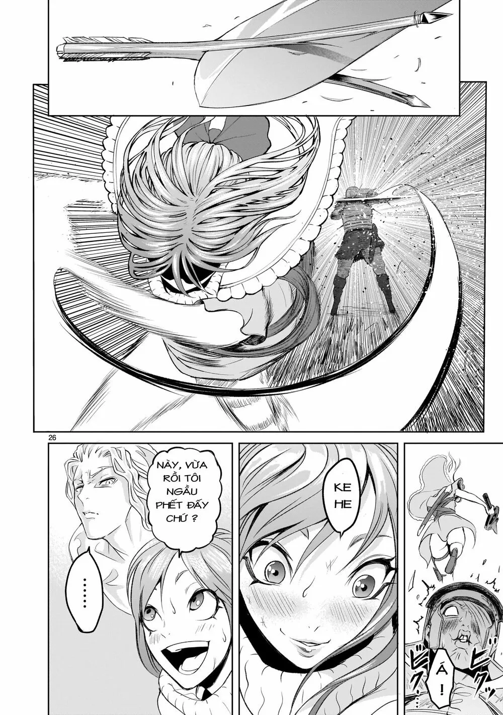 HentaiVN.net - Ảnh 26 - Đấu trường Hoa hồng [Rosengarten Saga; Rozengaten Saga; Rosen Garten Saga] - Chap 3: Gặp gỡ ~Imagin_rer Partner~