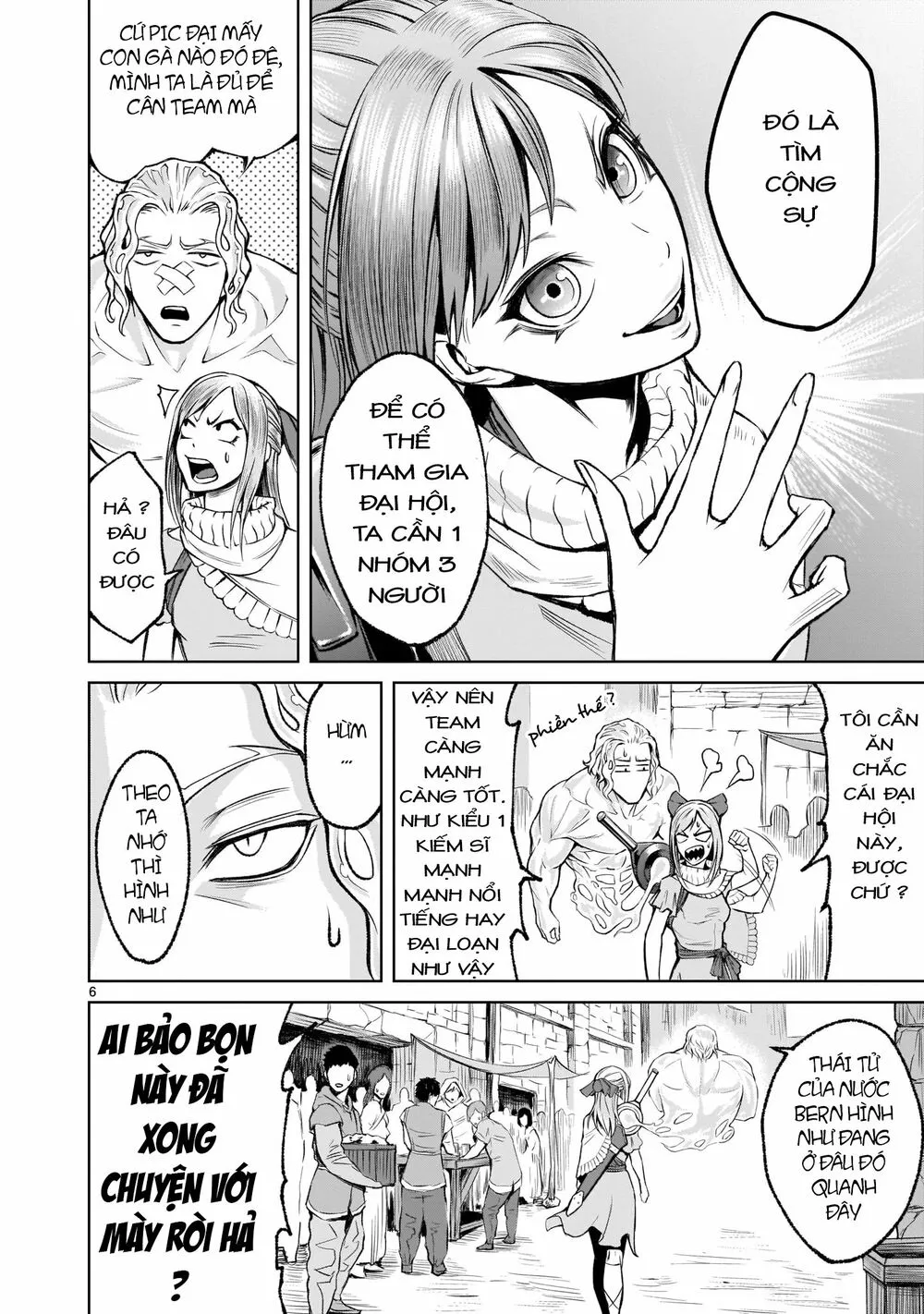HentaiVN.net - Ảnh 6 - Đấu trường Hoa hồng [Rosengarten Saga; Rozengaten Saga; Rosen Garten Saga] - Chap 3: Gặp gỡ ~Imagin_rer Partner~