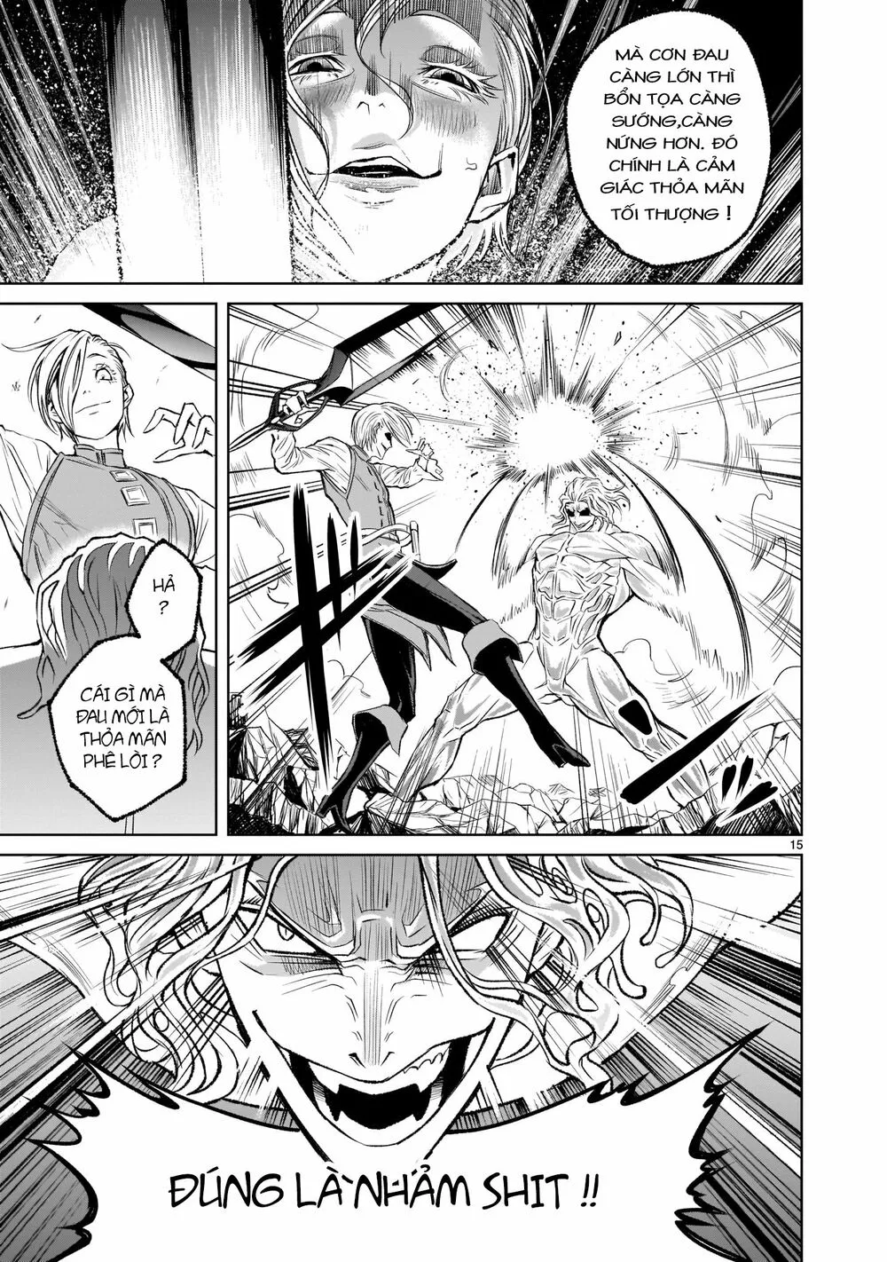HentaiVN.net - Ảnh 15 - Đấu trường Hoa hồng [Rosengarten Saga; Rozengaten Saga; Rosen Garten Saga] - Chap 4: Thật sự 〜Masochismus〜