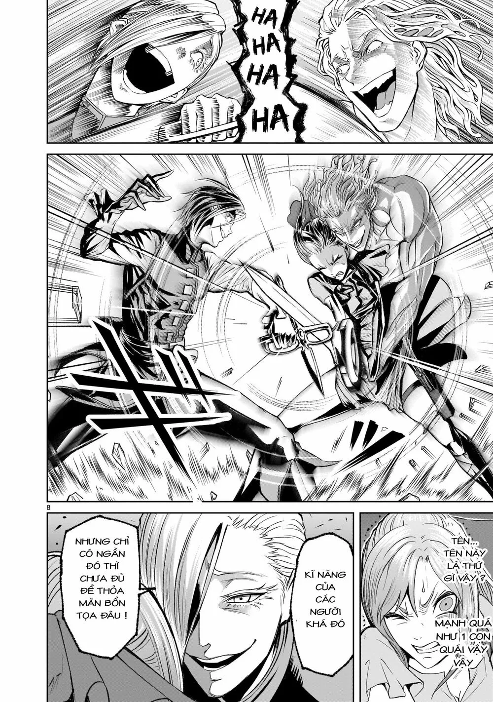 HentaiVN.net - Ảnh 8 - Đấu trường Hoa hồng [Rosengarten Saga; Rozengaten Saga; Rosen Garten Saga] - Chap 4: Thật sự 〜Masochismus〜