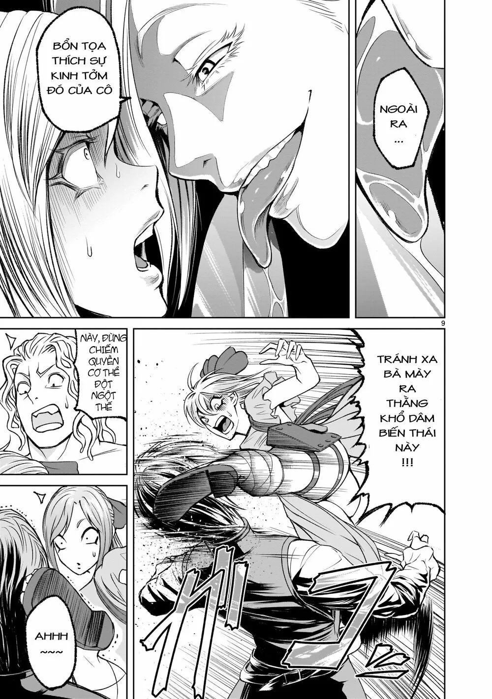 HentaiVN.net - Ảnh 9 - Đấu trường Hoa hồng [Rosengarten Saga; Rozengaten Saga; Rosen Garten Saga] - Chap 4: Thật sự 〜Masochismus〜
