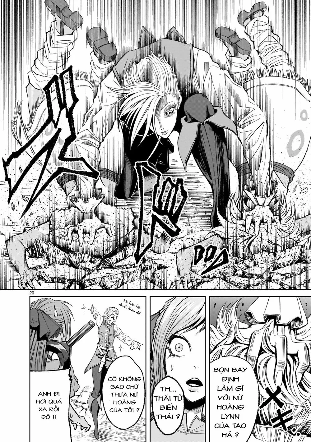 HentaiVN.net - Ảnh 19 - Đấu trường Hoa hồng [Rosengarten Saga; Rozengaten Saga; Rosen Garten Saga] - Chap 5: Sinh vật huyền thoại ~Drachentöter~