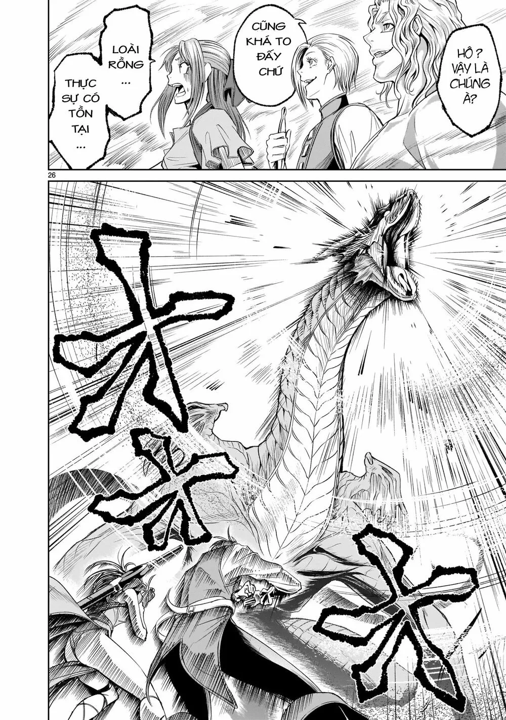 HentaiVN.net - Ảnh 24 - Đấu trường Hoa hồng [Rosengarten Saga; Rozengaten Saga; Rosen Garten Saga] - Chap 5: Sinh vật huyền thoại ~Drachentöter~