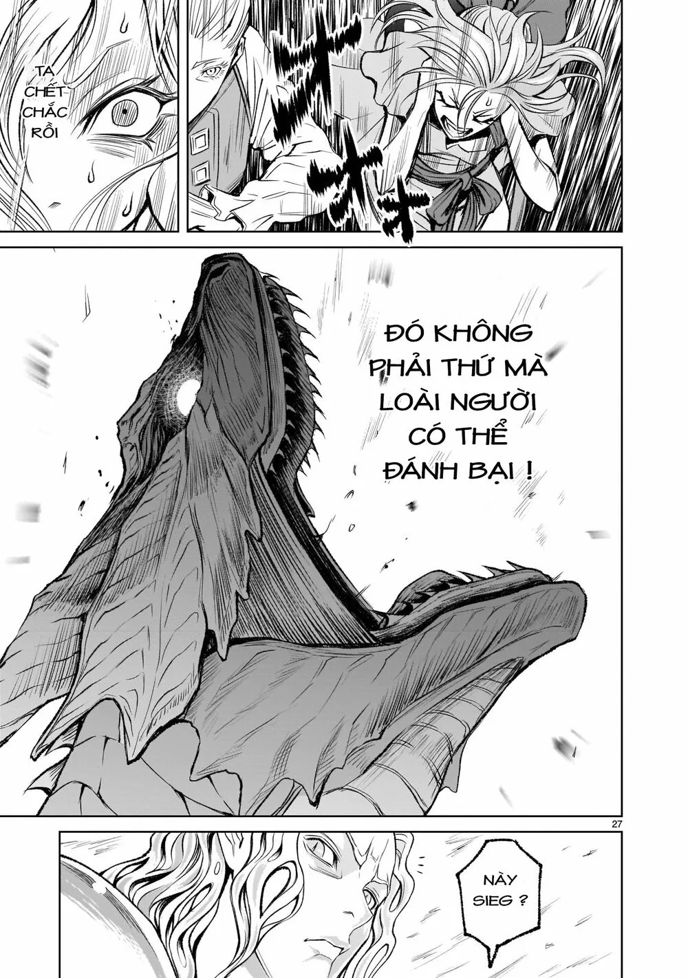 HentaiVN.net - Ảnh 25 - Đấu trường Hoa hồng [Rosengarten Saga; Rozengaten Saga; Rosen Garten Saga] - Chap 5: Sinh vật huyền thoại ~Drachentöter~