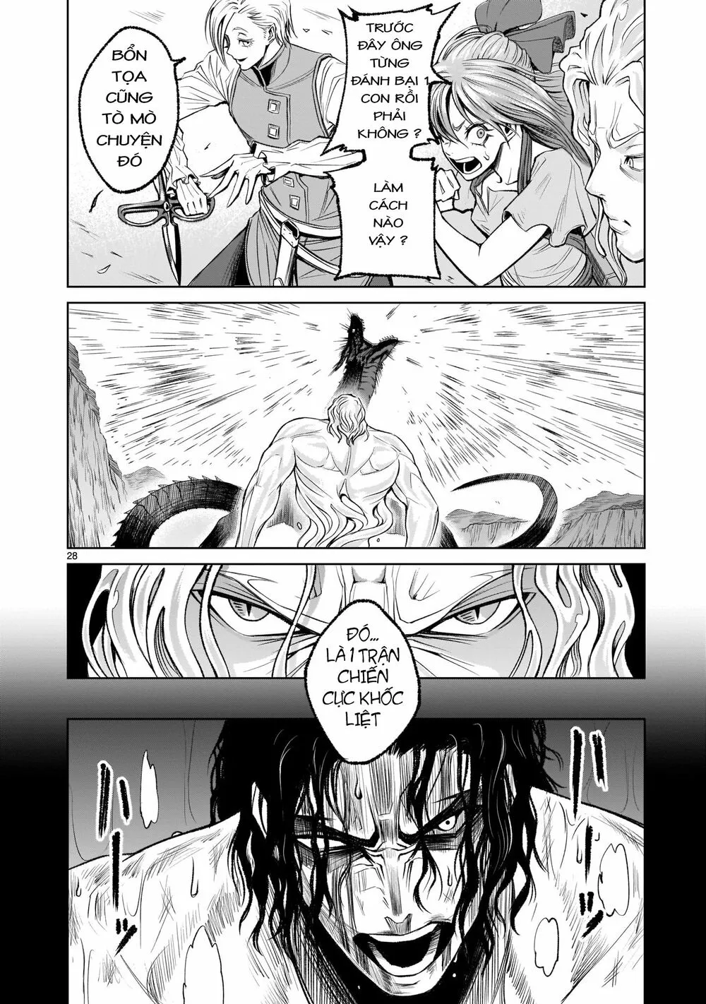 HentaiVN.net - Ảnh 26 - Đấu trường Hoa hồng [Rosengarten Saga; Rozengaten Saga; Rosen Garten Saga] - Chap 5: Sinh vật huyền thoại ~Drachentöter~