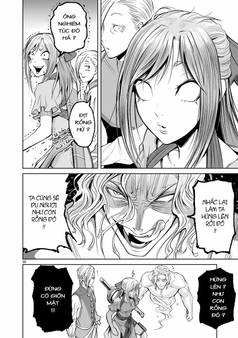 HentaiVN.net - Ảnh 29 - Đấu trường Hoa hồng [Rosengarten Saga; Rozengaten Saga; Rosen Garten Saga] - Chap 5: Sinh vật huyền thoại ~Drachentöter~