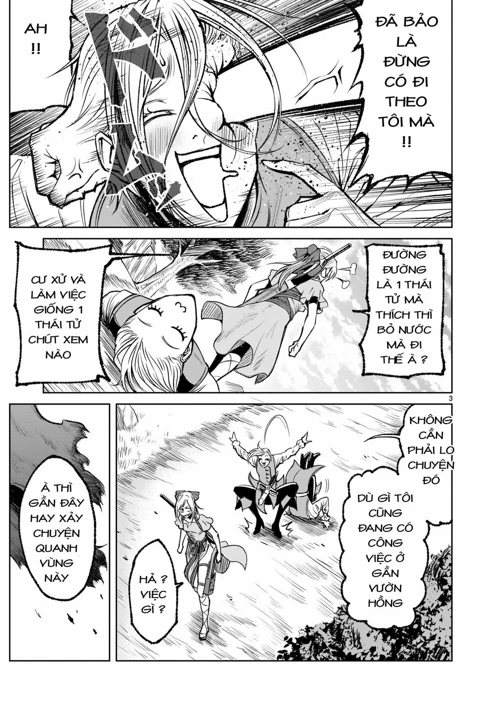 HentaiVN.net - Ảnh 3 - Đấu trường Hoa hồng [Rosengarten Saga; Rozengaten Saga; Rosen Garten Saga] - Chap 5: Sinh vật huyền thoại ~Drachentöter~