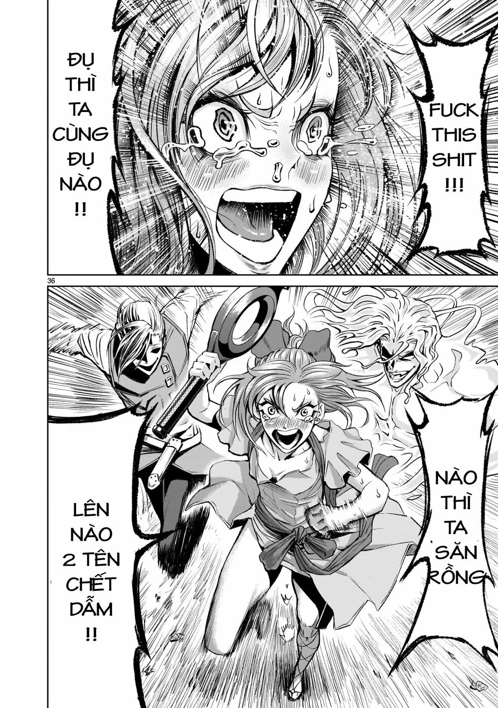 HentaiVN.net - Ảnh 33 - Đấu trường Hoa hồng [Rosengarten Saga; Rozengaten Saga; Rosen Garten Saga] - Chap 5: Sinh vật huyền thoại ~Drachentöter~