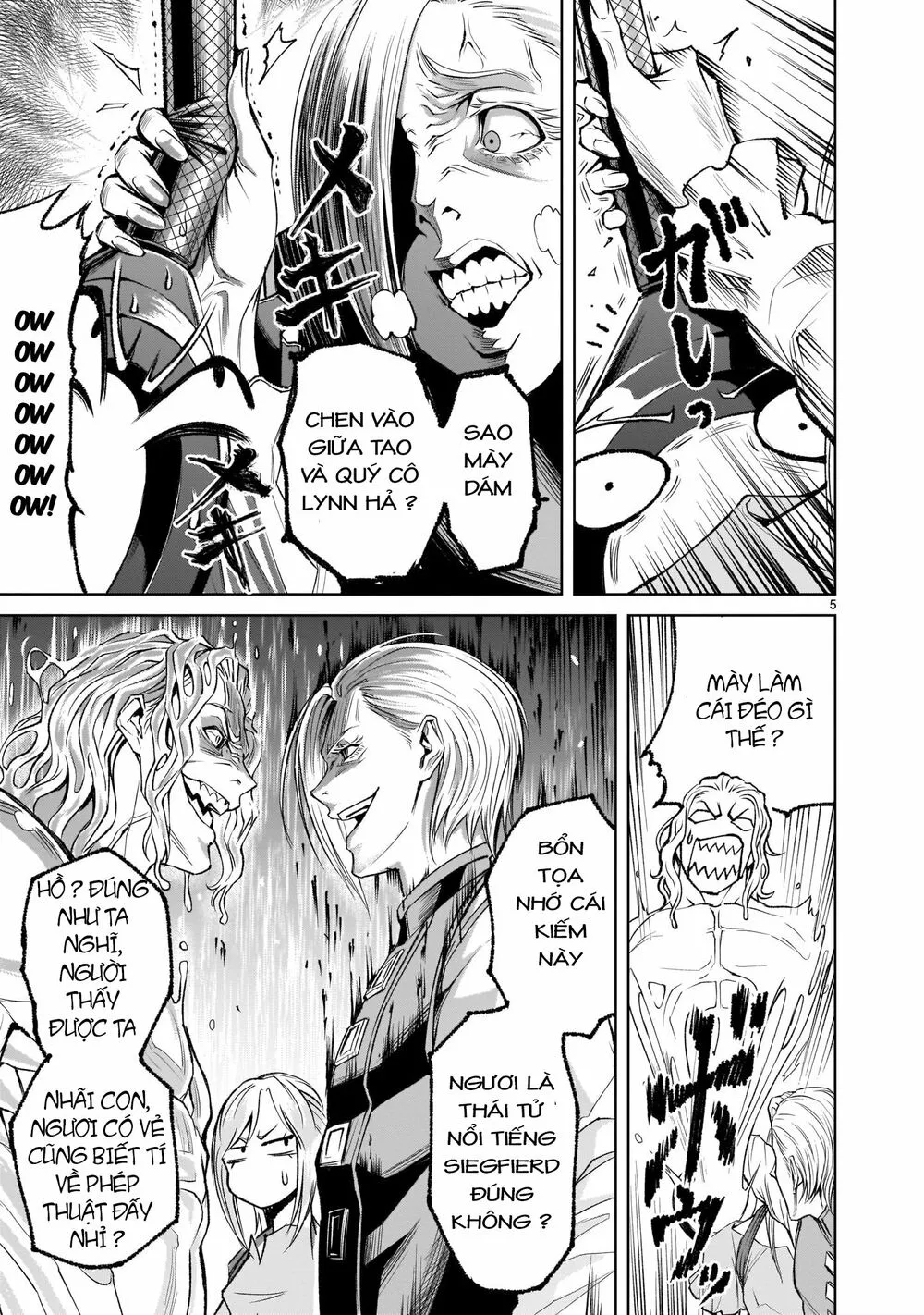 HentaiVN.net - Ảnh 5 - Đấu trường Hoa hồng [Rosengarten Saga; Rozengaten Saga; Rosen Garten Saga] - Chap 5: Sinh vật huyền thoại ~Drachentöter~