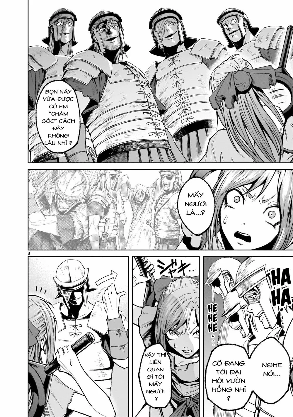 HentaiVN.net - Ảnh 8 - Đấu trường Hoa hồng [Rosengarten Saga; Rozengaten Saga; Rosen Garten Saga] - Chap 5: Sinh vật huyền thoại ~Drachentöter~