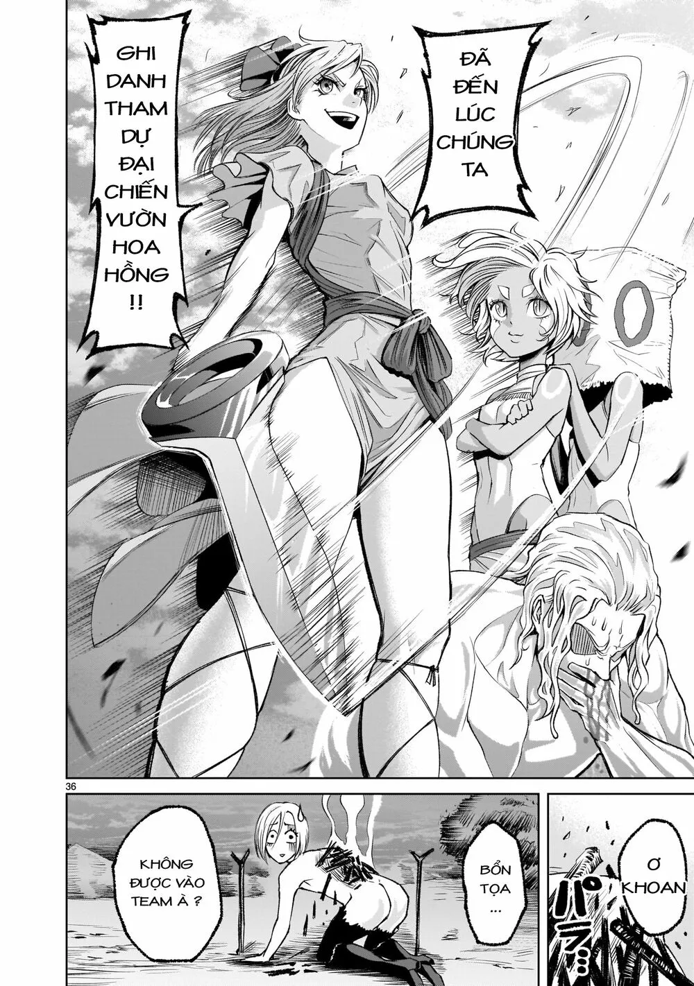 HentaiVN.net - Ảnh 34 - Đấu trường Hoa hồng [Rosengarten Saga; Rozengaten Saga; Rosen Garten Saga] - Chap 6: Tập hợp 〜Schwesternliebe〜