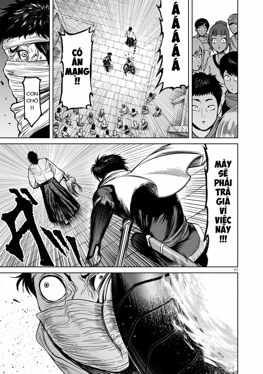 HentaiVN.net - Ảnh 11 - Đấu trường Hoa hồng [Rosengarten Saga; Rozengaten Saga; Rosen Garten Saga] - Chap 7: Đối thủ anh hùng~idol