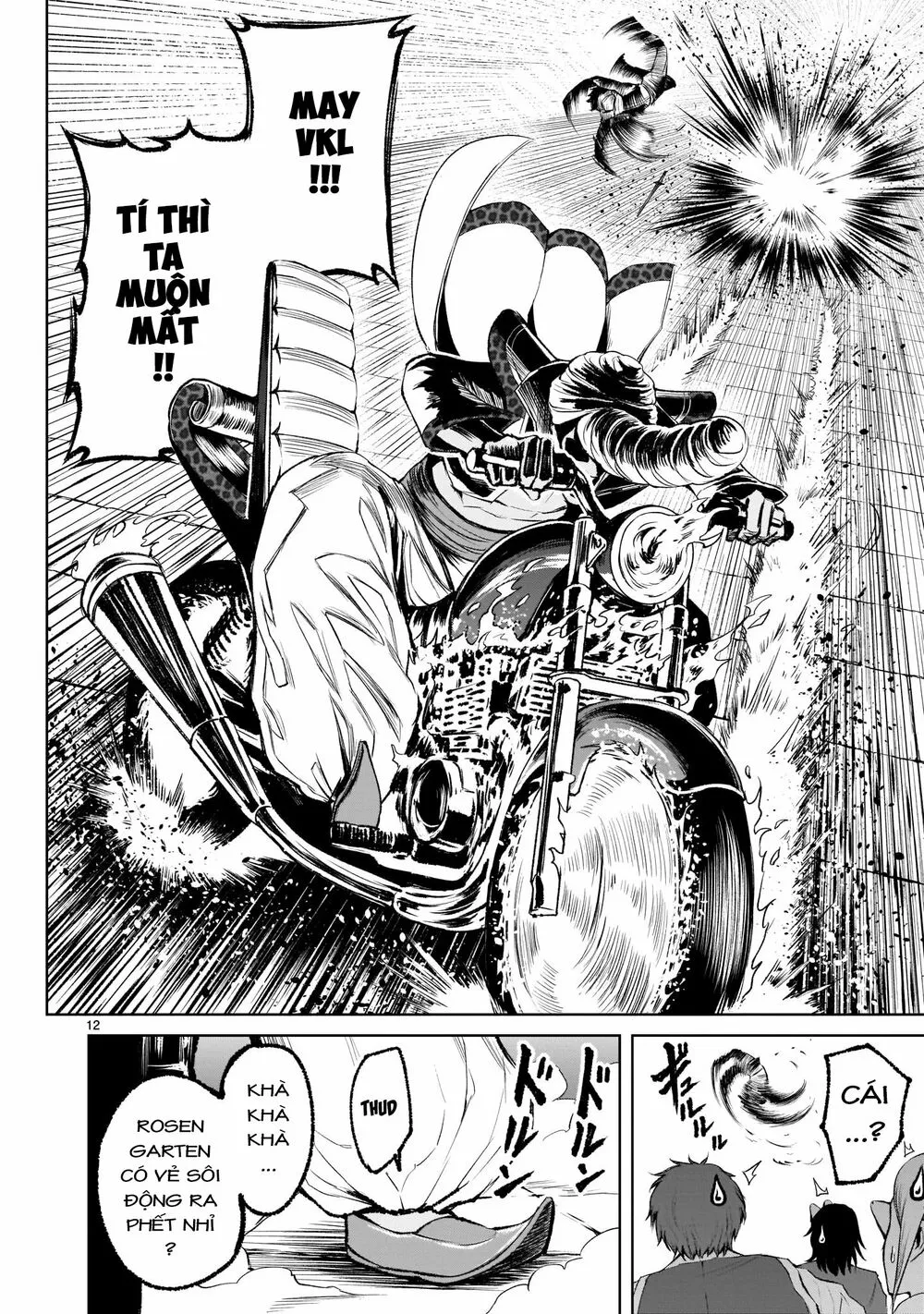 HentaiVN.net - Ảnh 12 - Đấu trường Hoa hồng [Rosengarten Saga; Rozengaten Saga; Rosen Garten Saga] - Chap 7: Đối thủ anh hùng~idol