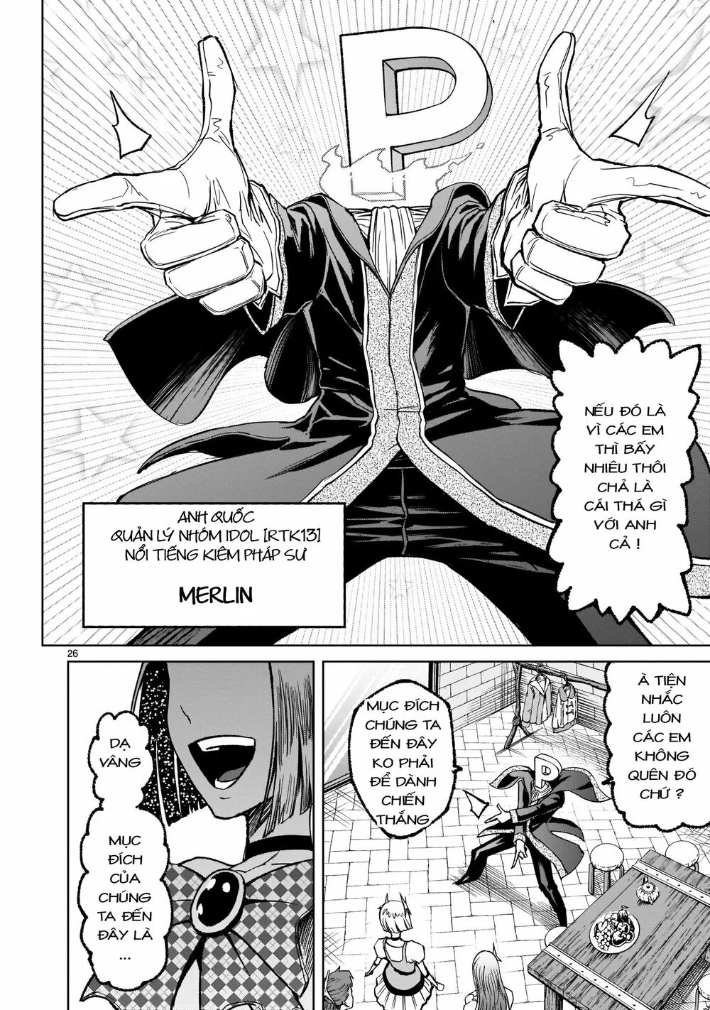 HentaiVN.net - Ảnh 25 - Đấu trường Hoa hồng [Rosengarten Saga; Rozengaten Saga; Rosen Garten Saga] - Chap 7: Đối thủ anh hùng~idol