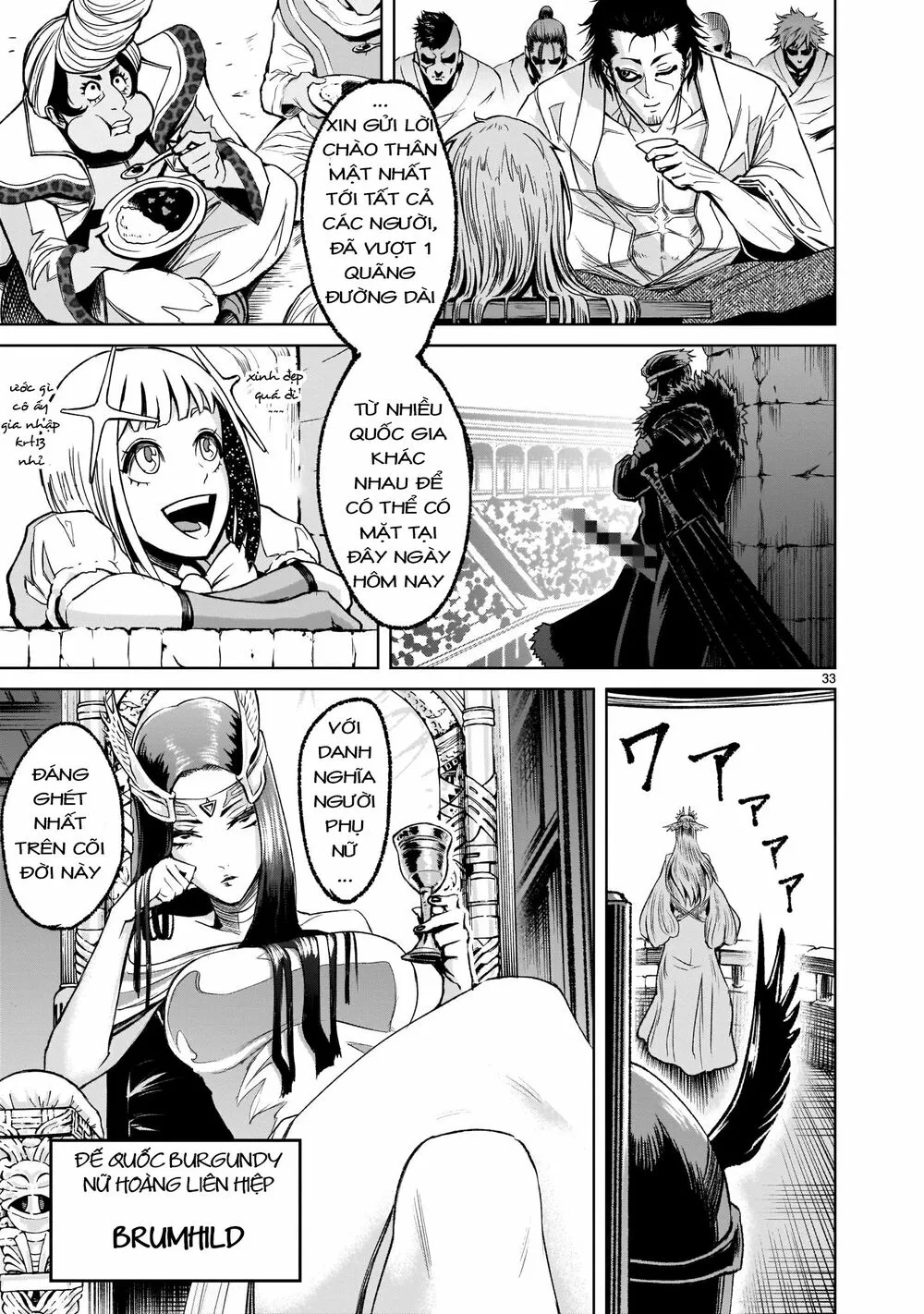 HentaiVN.net - Ảnh 32 - Đấu trường Hoa hồng [Rosengarten Saga; Rozengaten Saga; Rosen Garten Saga] - Chap 7: Đối thủ anh hùng~idol