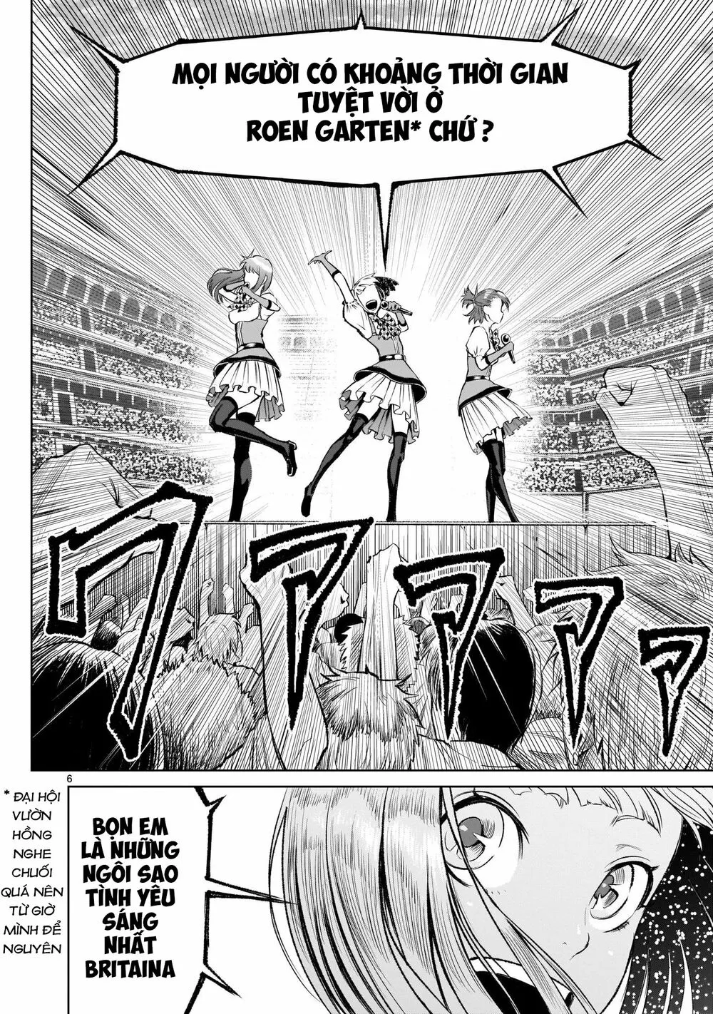 HentaiVN.net - Ảnh 6 - Đấu trường Hoa hồng [Rosengarten Saga; Rozengaten Saga; Rosen Garten Saga] - Chap 7: Đối thủ anh hùng~idol