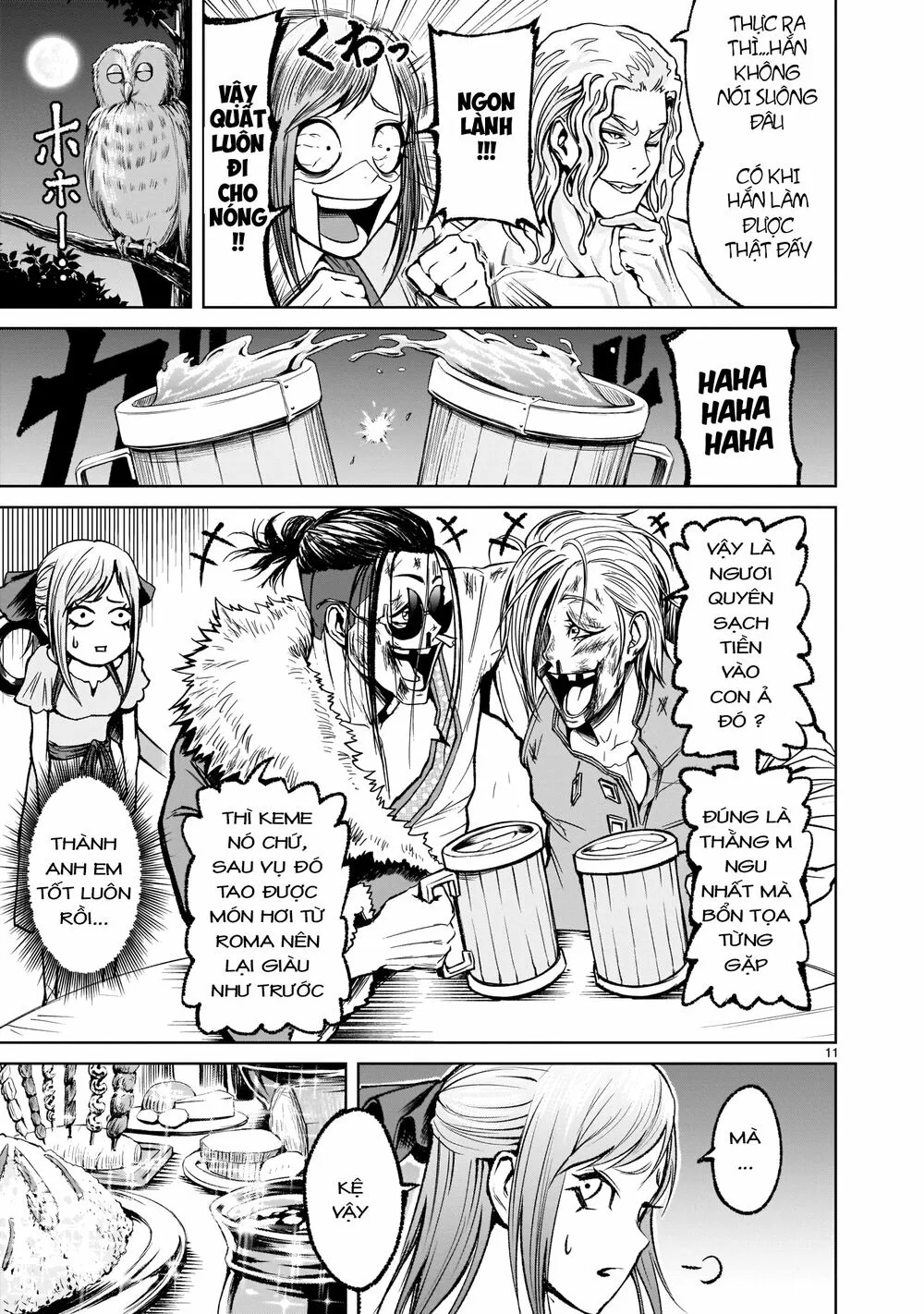 HentaiVN.net - Ảnh 11 - Đấu trường Hoa hồng [Rosengarten Saga; Rozengaten Saga; Rosen Garten Saga] - Chap 8: Ác ý~Mütterlicherseits~