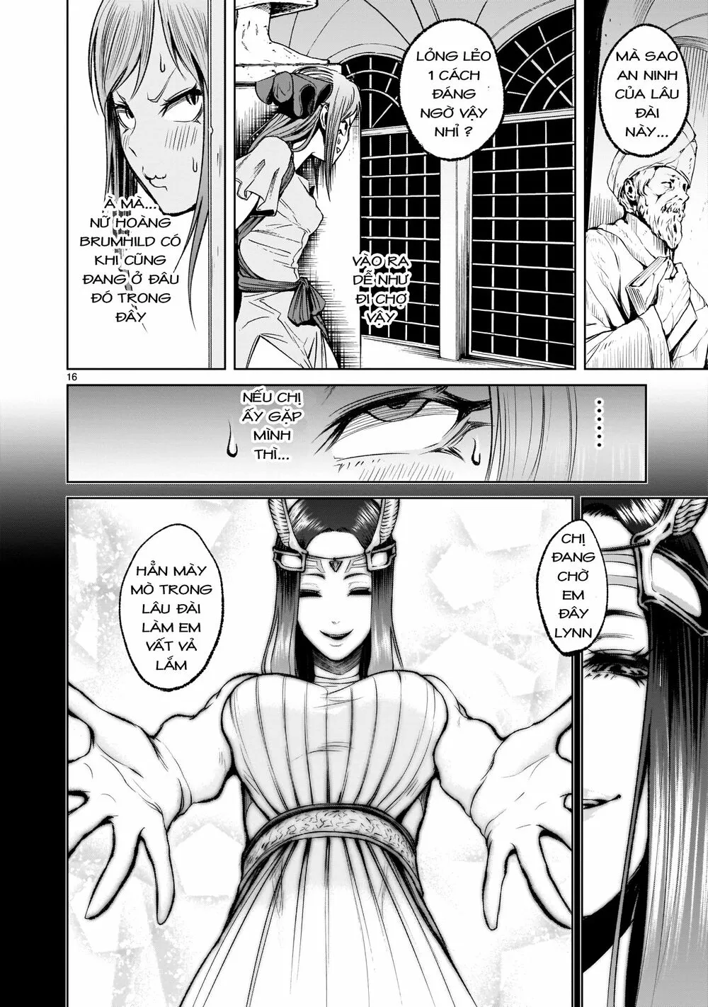 HentaiVN.net - Ảnh 16 - Đấu trường Hoa hồng [Rosengarten Saga; Rozengaten Saga; Rosen Garten Saga] - Chap 8: Ác ý~Mütterlicherseits~