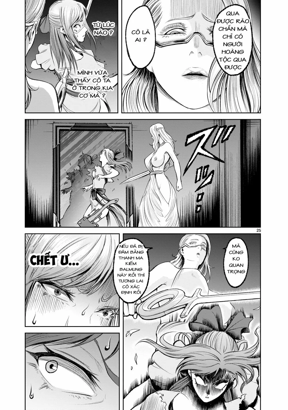 HentaiVN.net - Ảnh 24 - Đấu trường Hoa hồng [Rosengarten Saga; Rozengaten Saga; Rosen Garten Saga] - Chap 8: Ác ý~Mütterlicherseits~