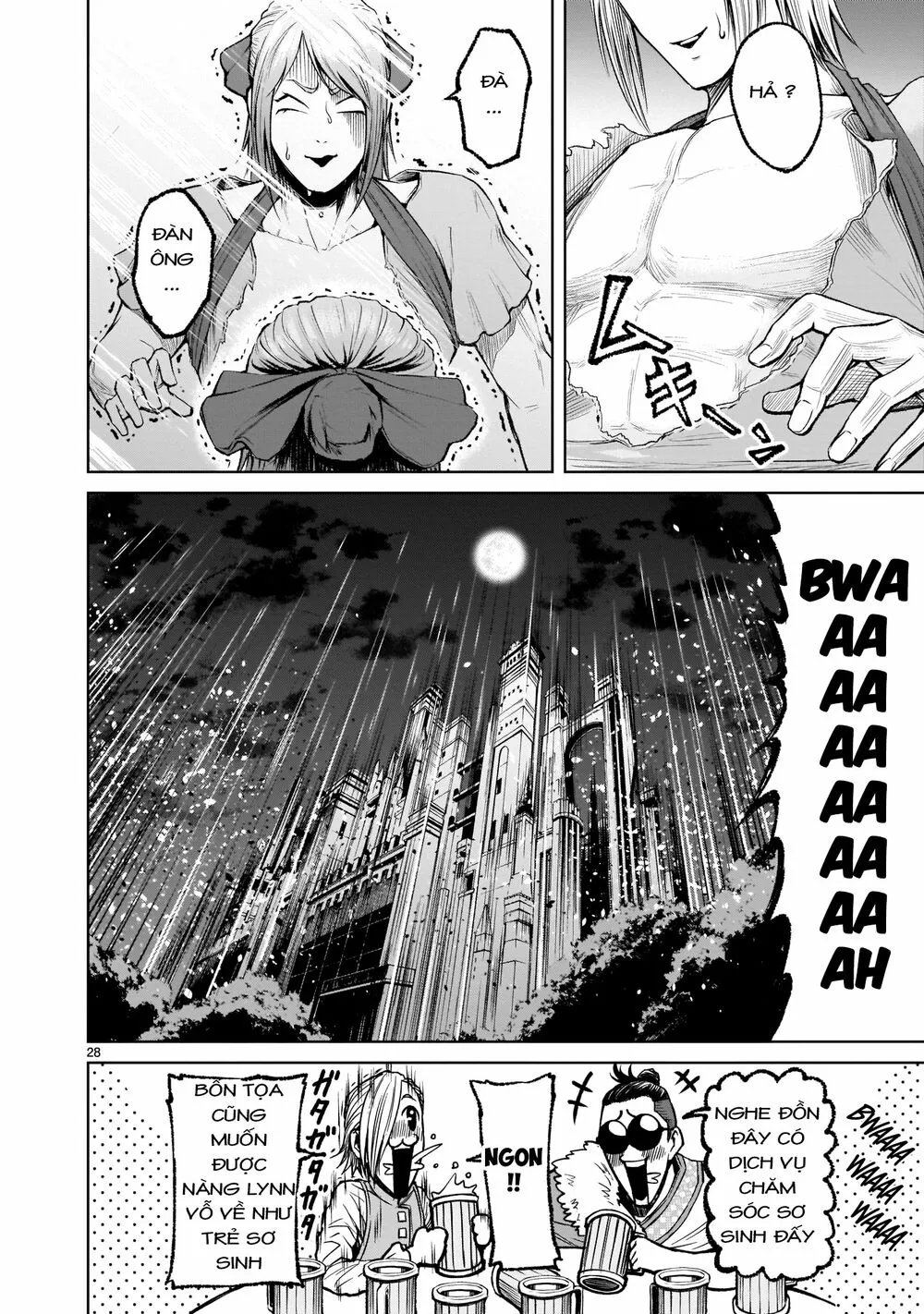 HentaiVN.net - Ảnh 26 - Đấu trường Hoa hồng [Rosengarten Saga; Rozengaten Saga; Rosen Garten Saga] - Chap 8: Ác ý~Mütterlicherseits~