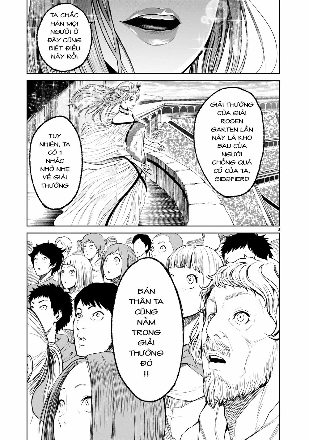 HentaiVN.net - Ảnh 3 - Đấu trường Hoa hồng [Rosengarten Saga; Rozengaten Saga; Rosen Garten Saga] - Chap 8: Ác ý~Mütterlicherseits~