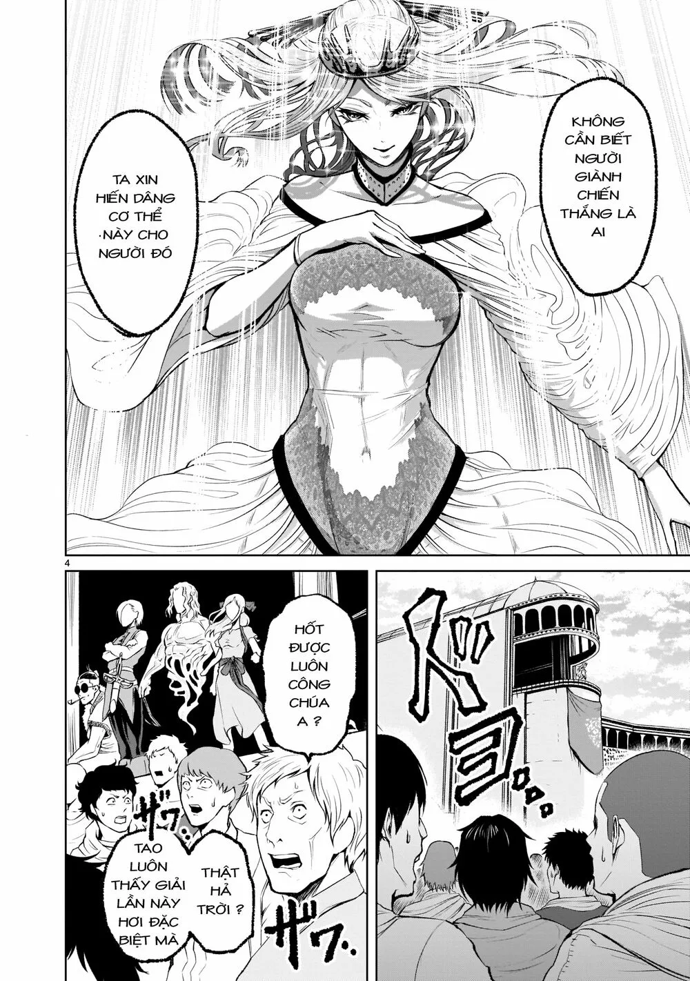 HentaiVN.net - Ảnh 4 - Đấu trường Hoa hồng [Rosengarten Saga; Rozengaten Saga; Rosen Garten Saga] - Chap 8: Ác ý~Mütterlicherseits~