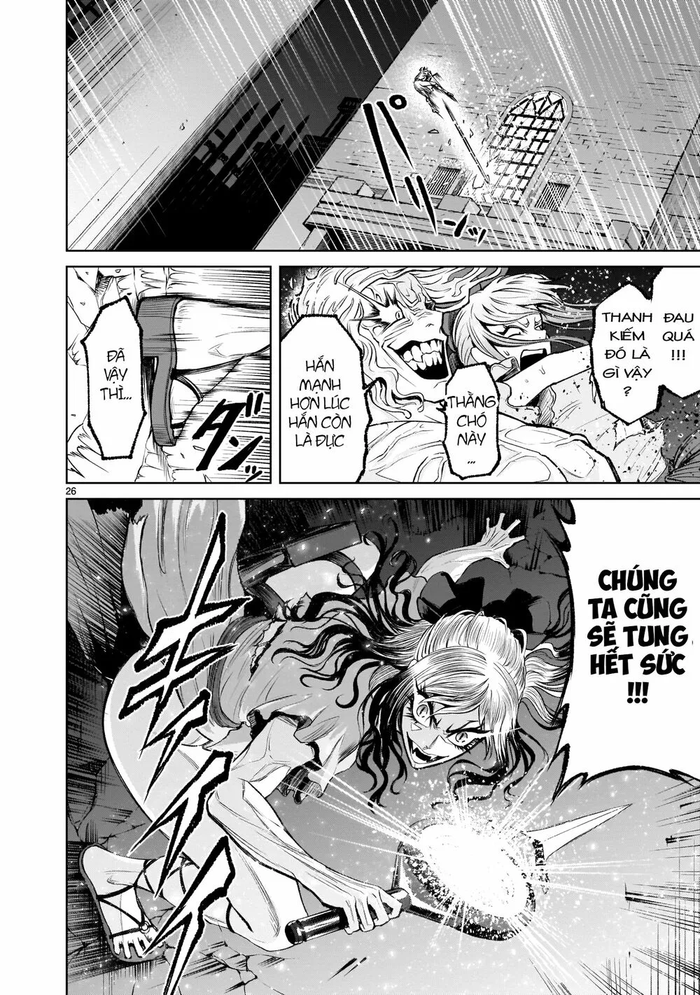 HentaiVN.net - Ảnh 26 - Đấu trường Hoa hồng [Rosengarten Saga; Rozengaten Saga; Rosen Garten Saga] - Chap 9: Bạn bè [ đồng đội 〜Ambivalenz〜