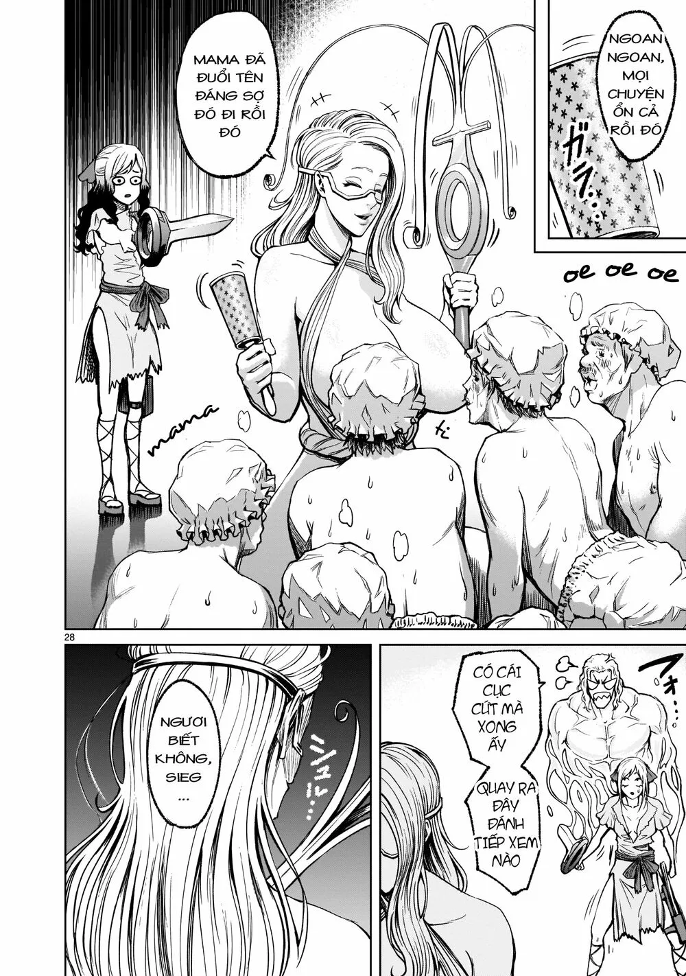 HentaiVN.net - Ảnh 28 - Đấu trường Hoa hồng [Rosengarten Saga; Rozengaten Saga; Rosen Garten Saga] - Chap 9: Bạn bè [ đồng đội 〜Ambivalenz〜